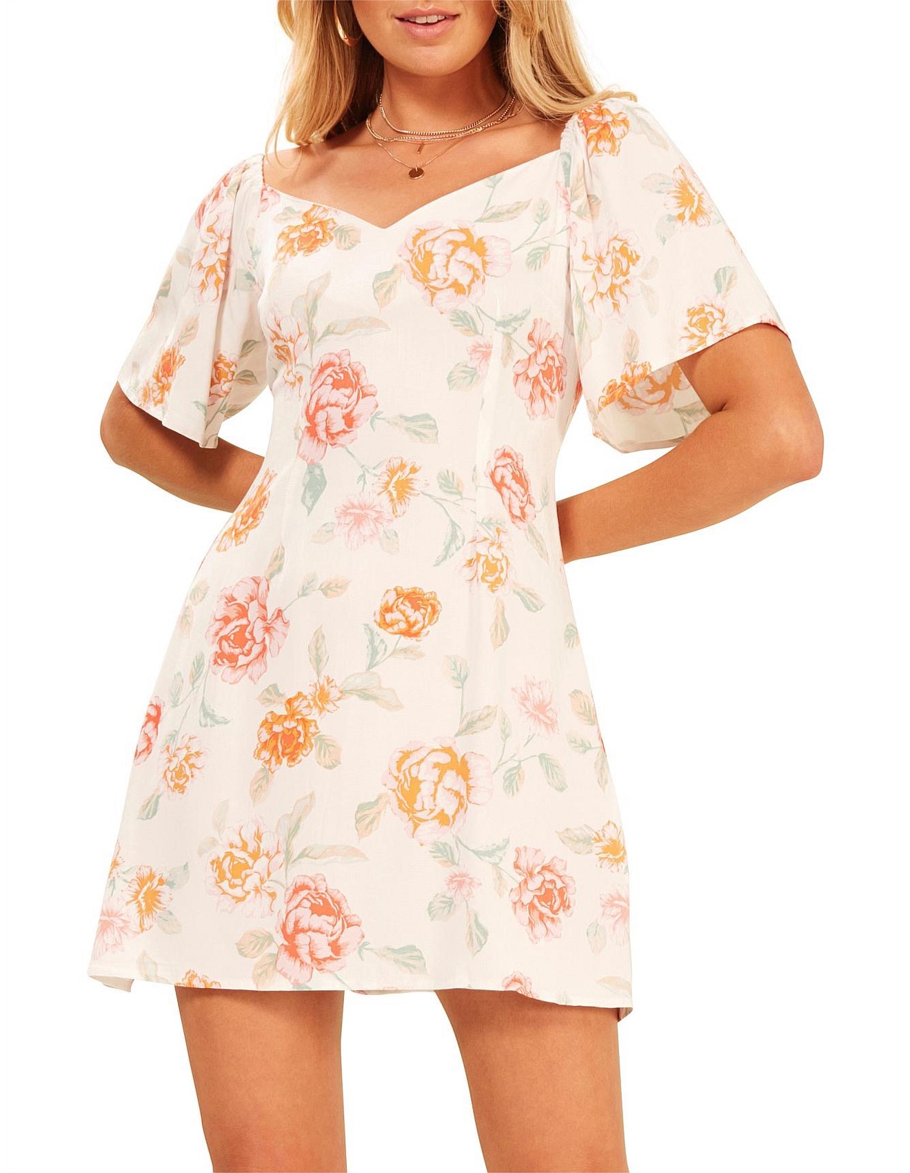 david jones floral dress
