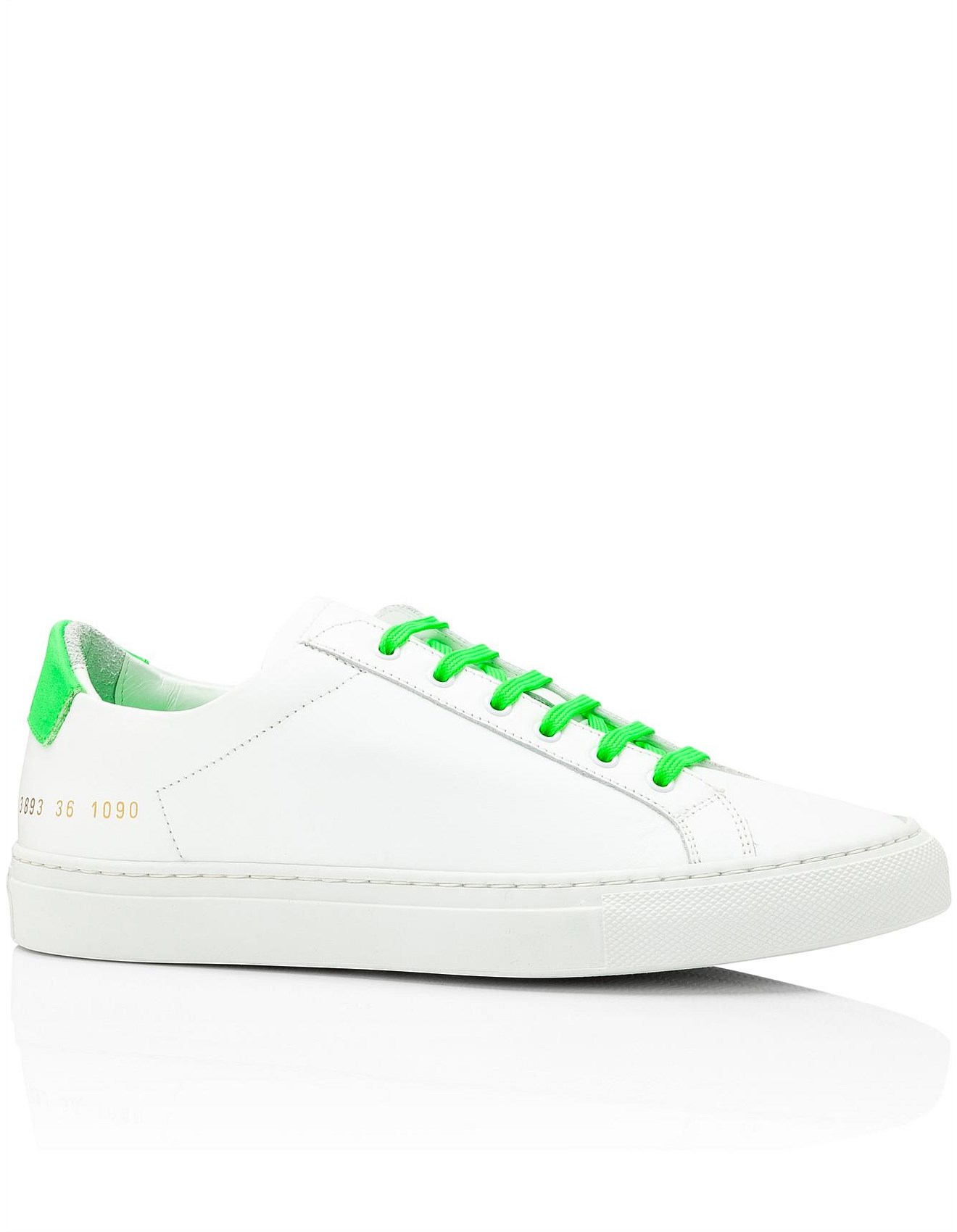 common projects retro low fluo