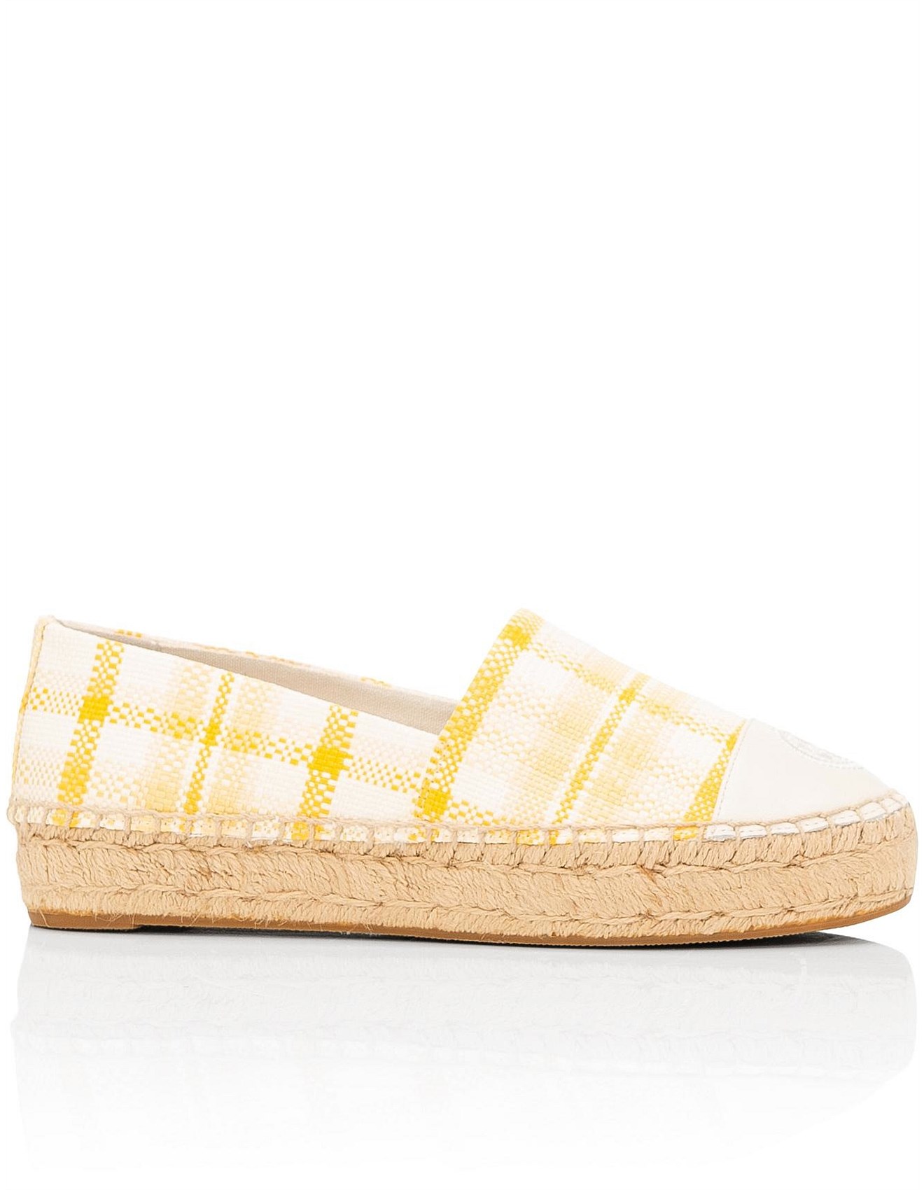 colorblock platform espadrille