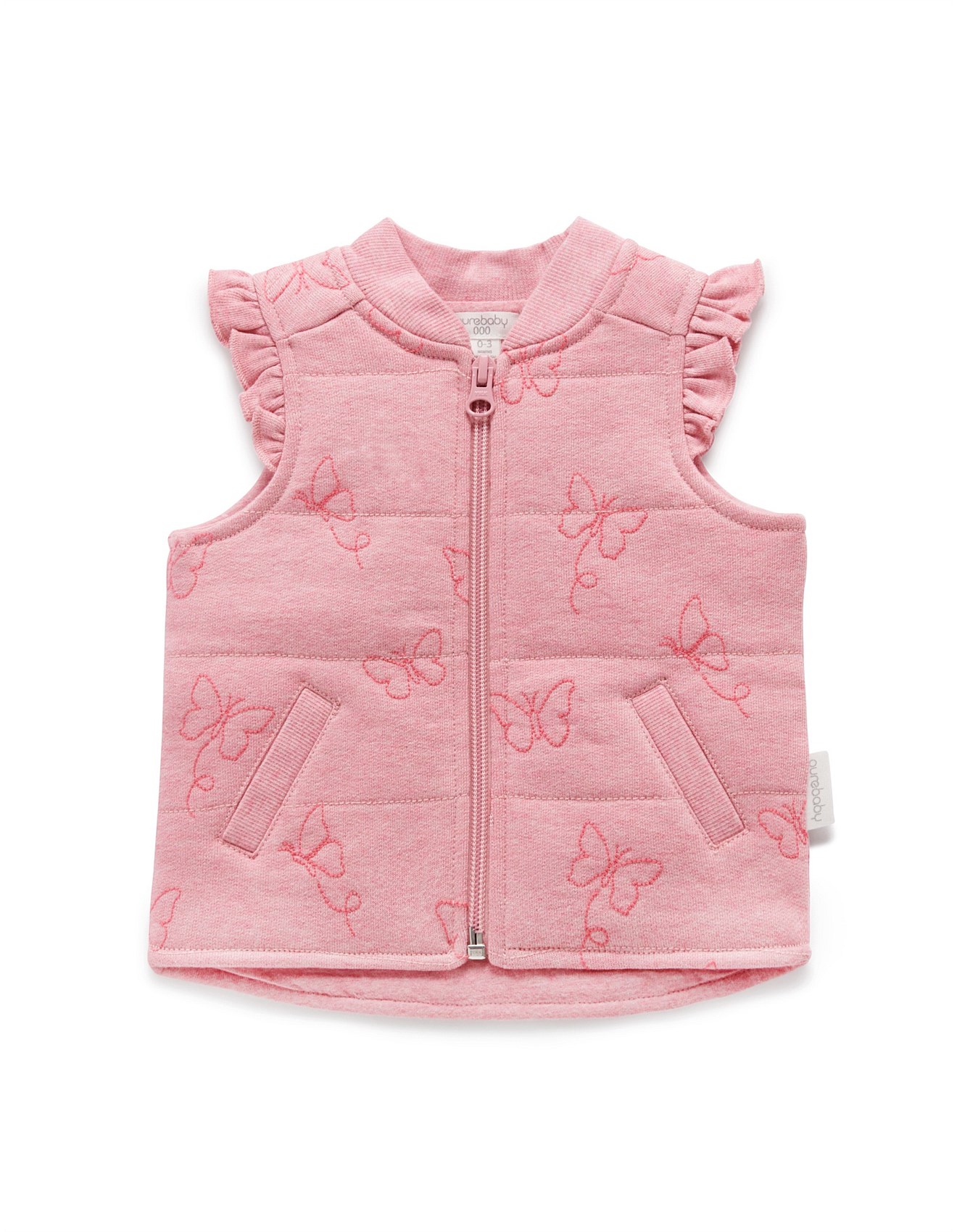 Purebaby Butterfly Vest David Jones