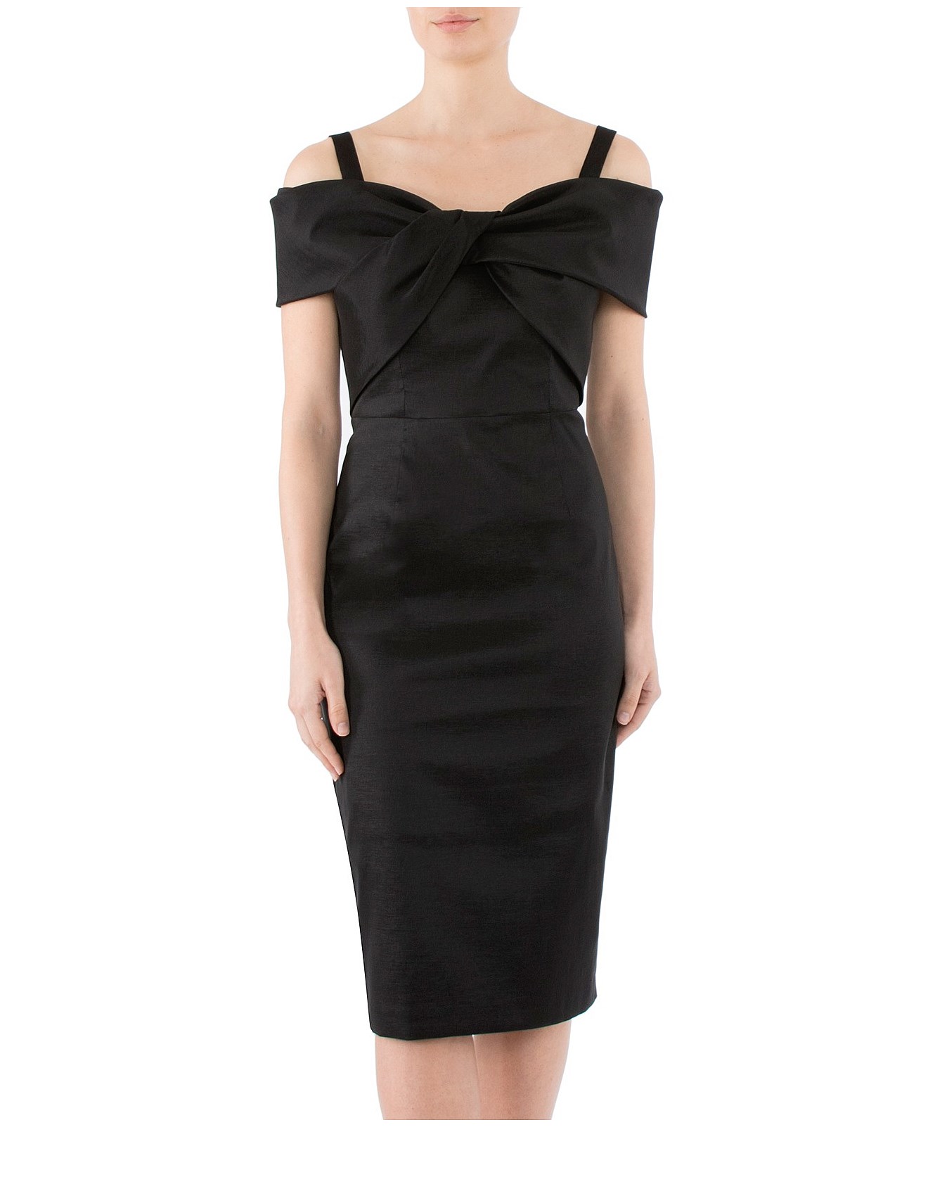 david jones black dress