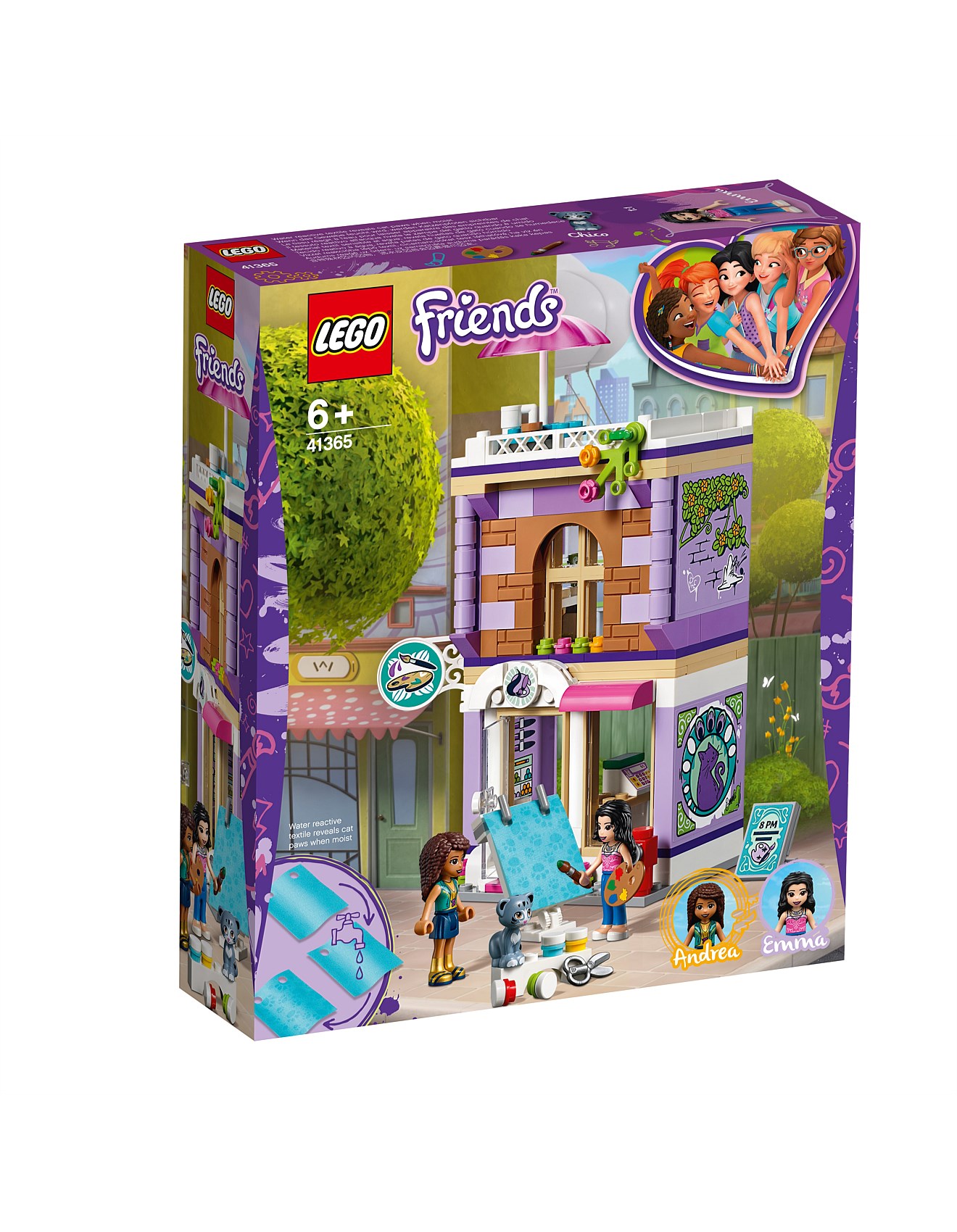 Lego Lego Friends Emma's Art Studio 41365 David Jones