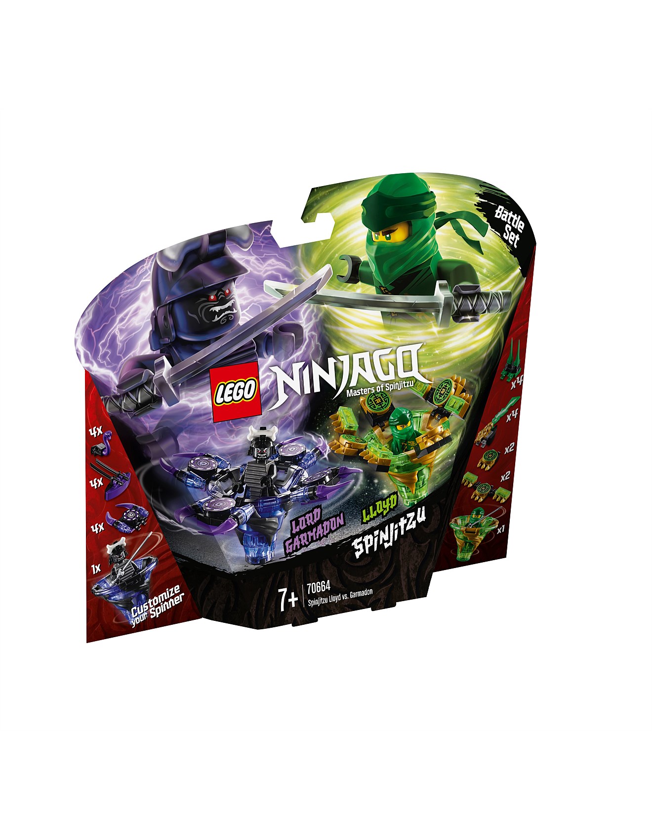 Lego Lego Ninjago Spinjitzu Lloyd Garmadon 70664 David Jones
