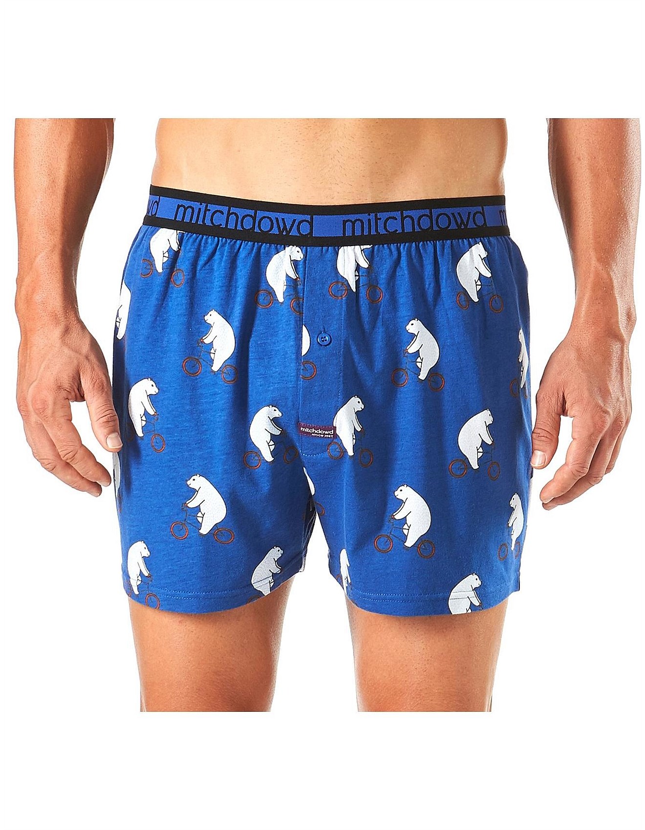 Loose fit knit boxer shorts Clearance