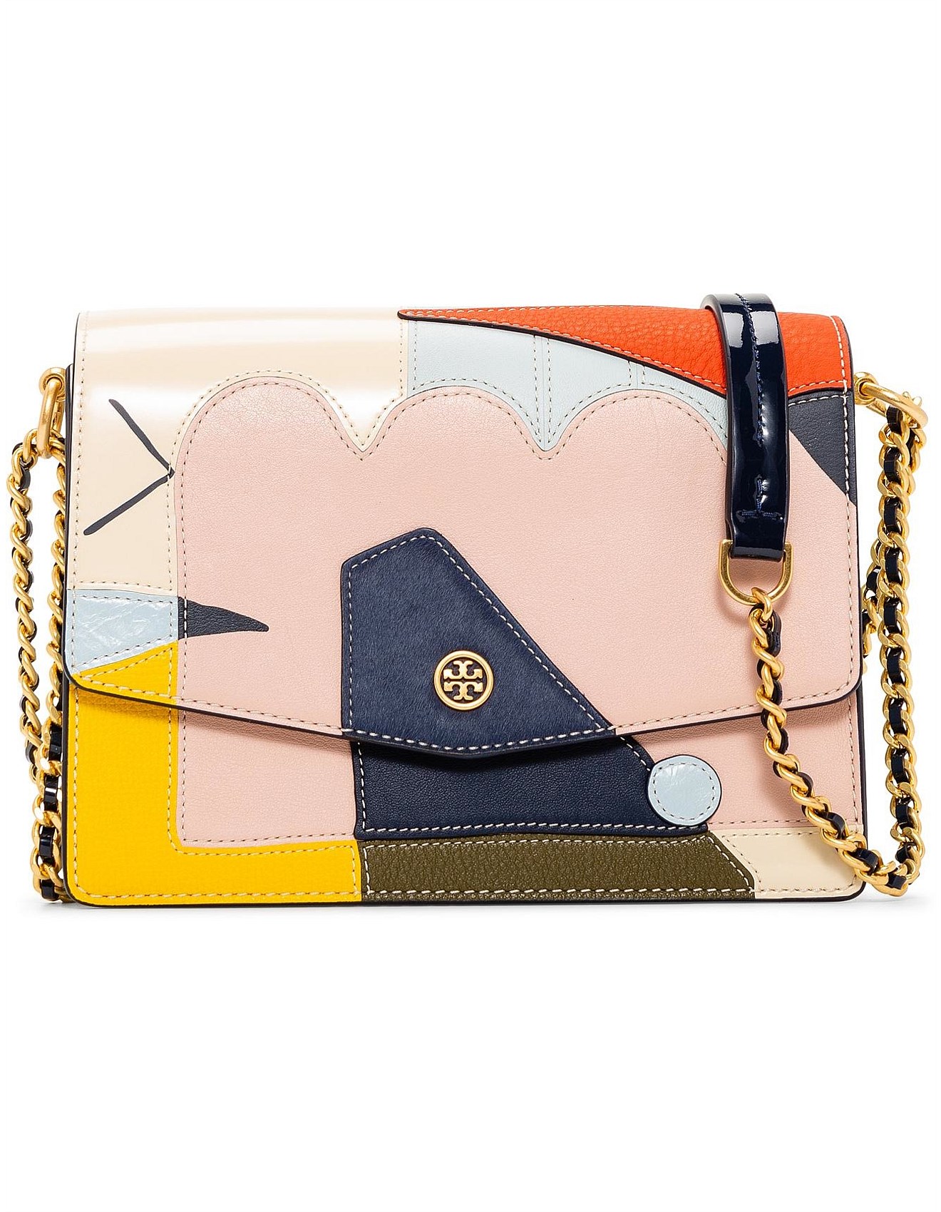 tory burch robinson mixed material