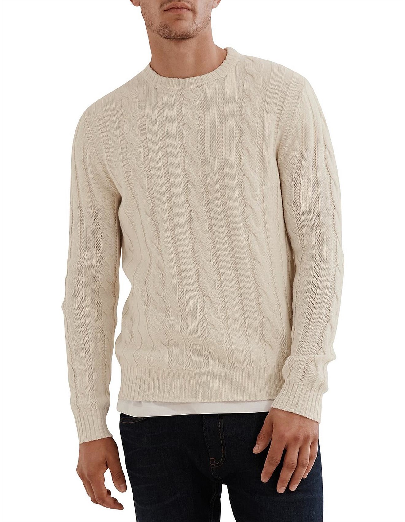 david jones mens knitwear