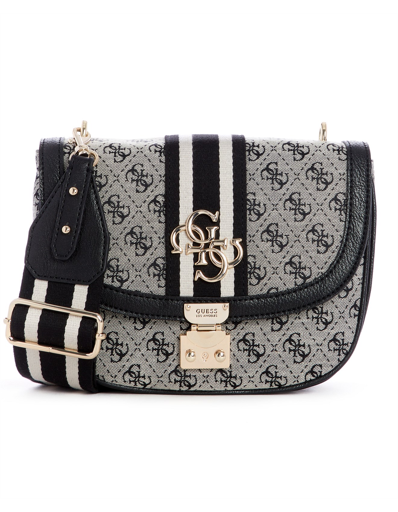 Women&#39;s Bags | Handbags, Clutches, Tote Bags Online | David Jones - GUESS VINTAGE CROSSBODY FLAP