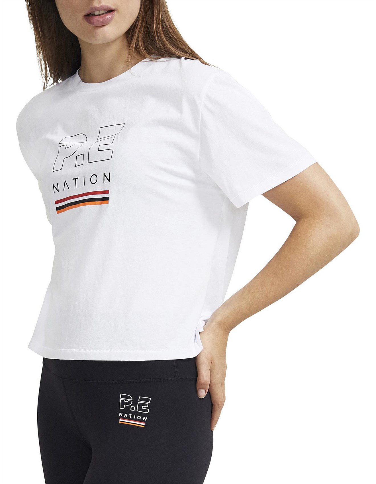 pe nation cropped tee