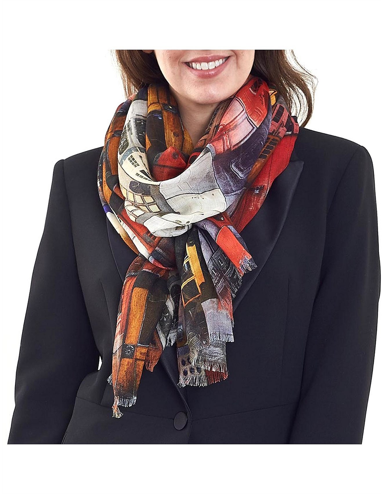 david jones womens scarves
