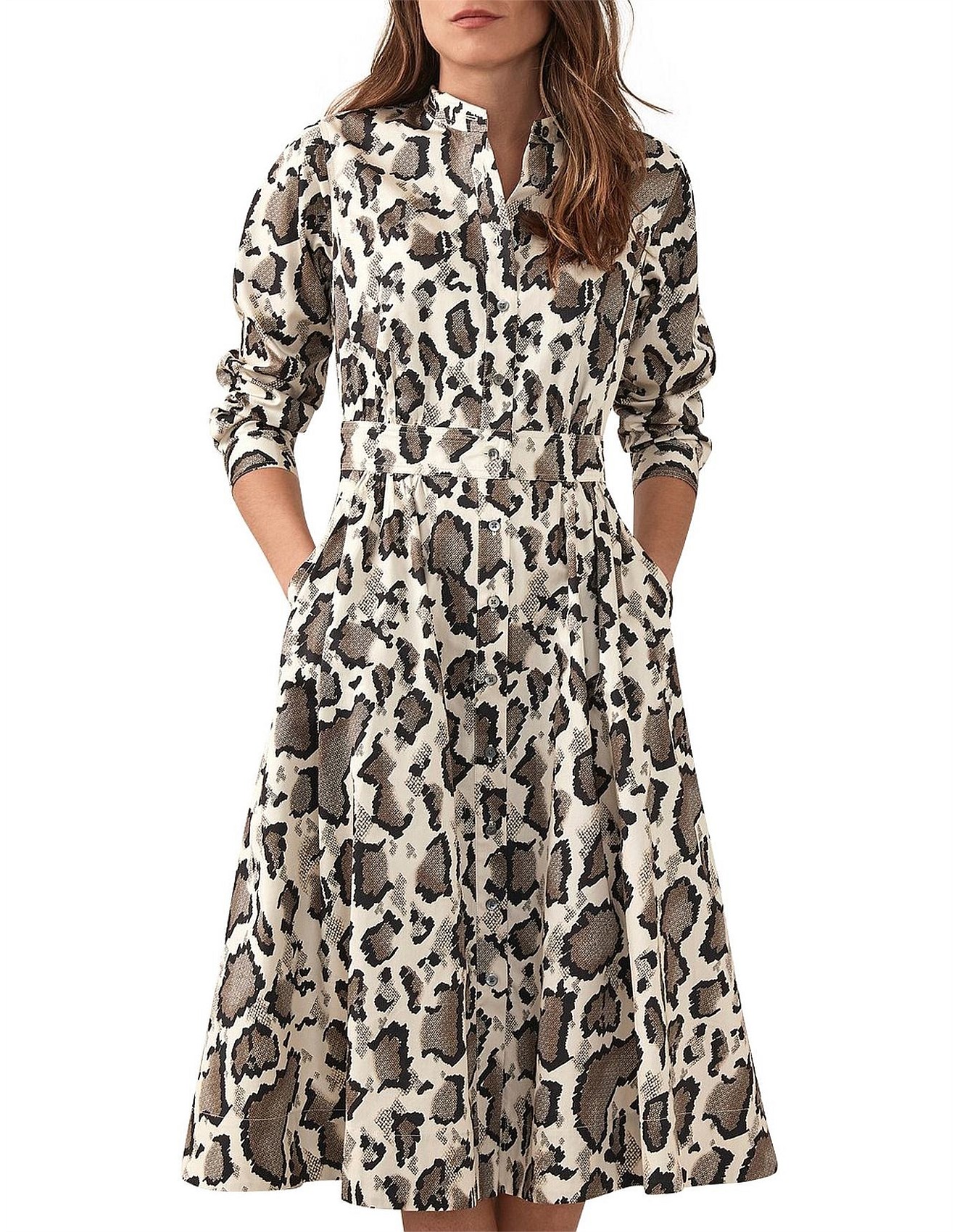 trenery leopard dress