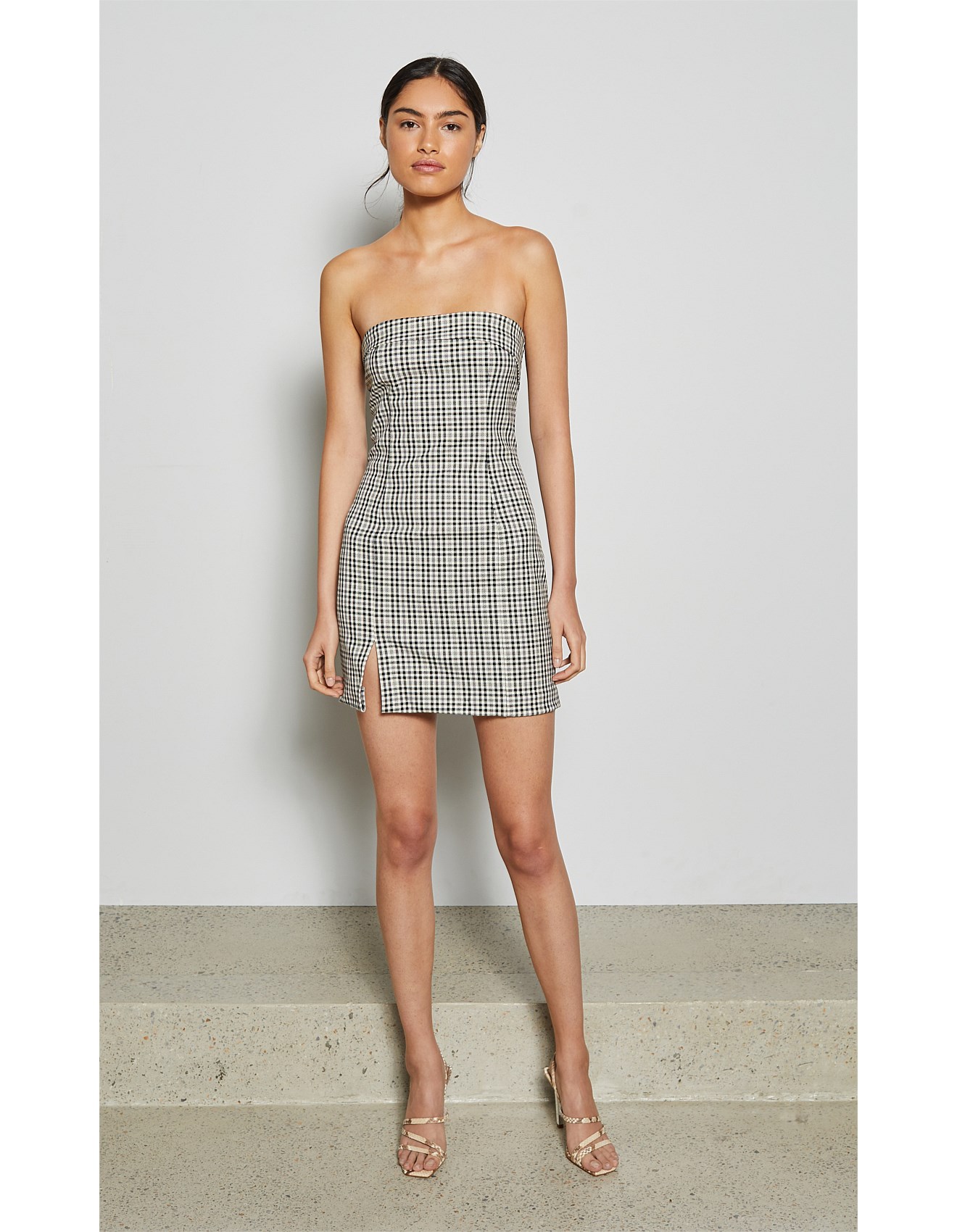 bec and bridge gingham dress off 77 