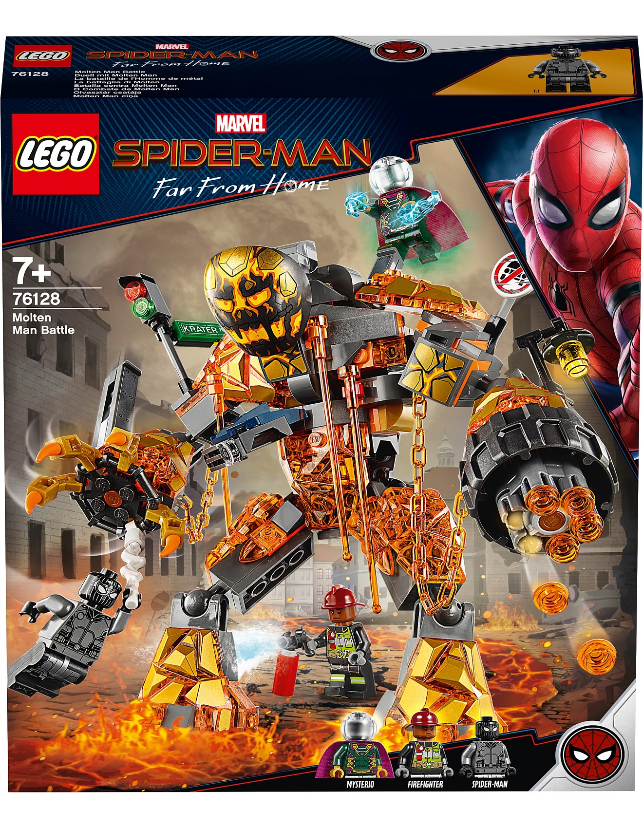 lego molten man battle