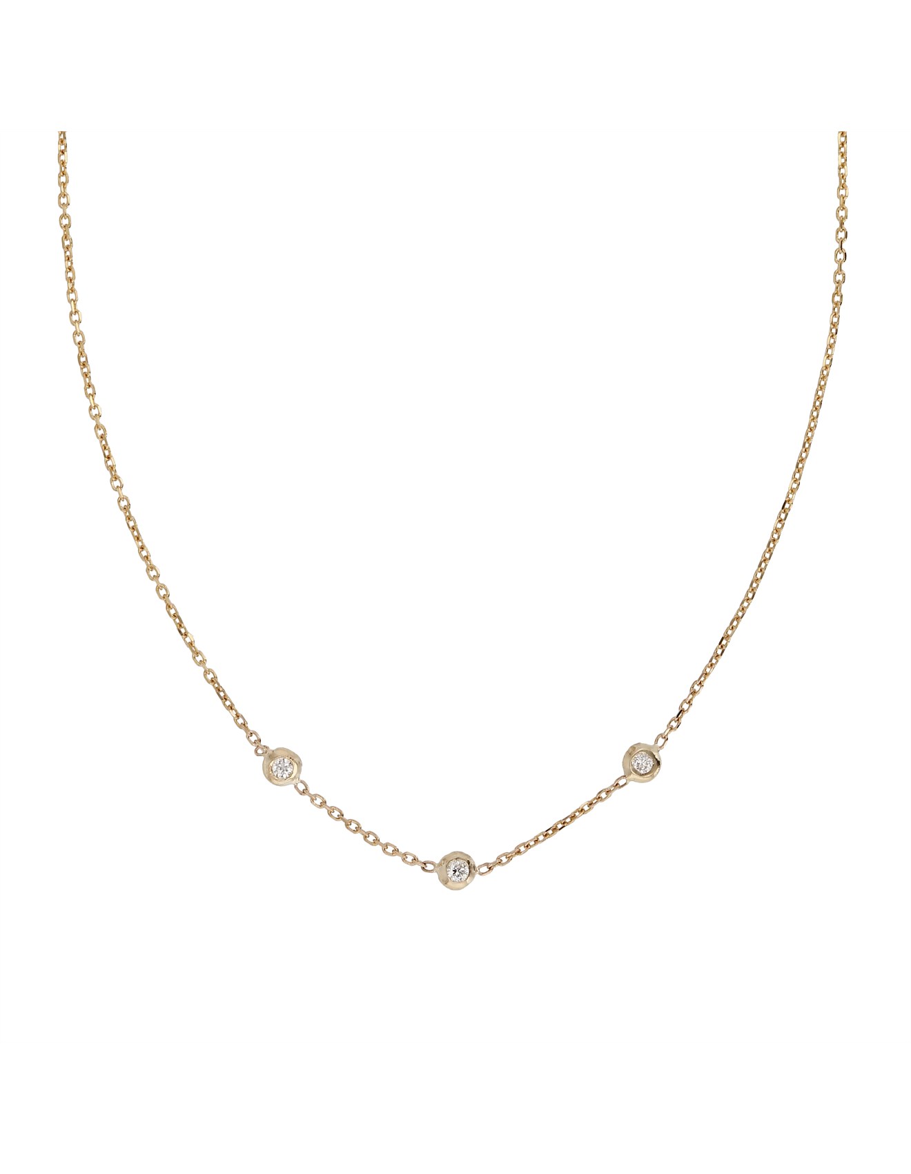 Sarah Sebastian Tiny Lunette Necklace David Jones