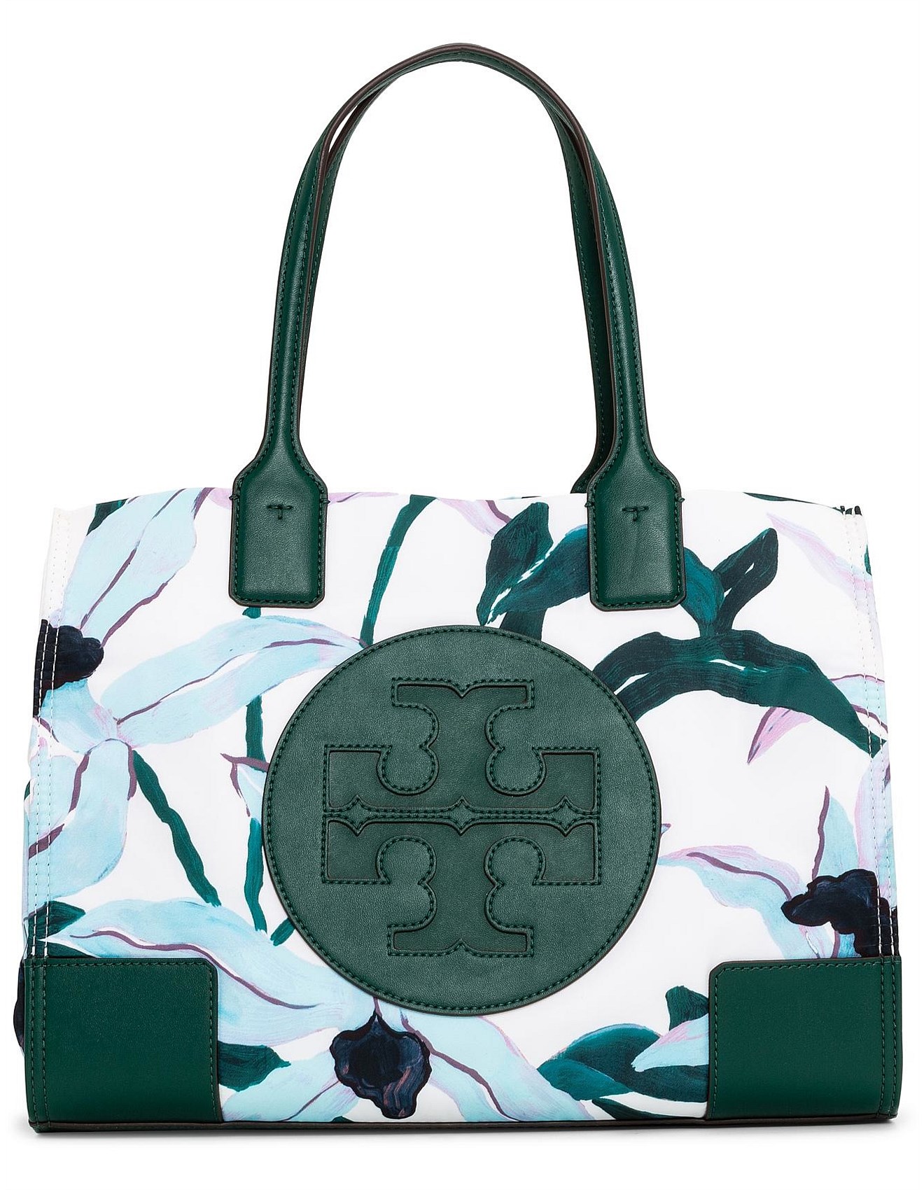tory burch ella printed mini tote