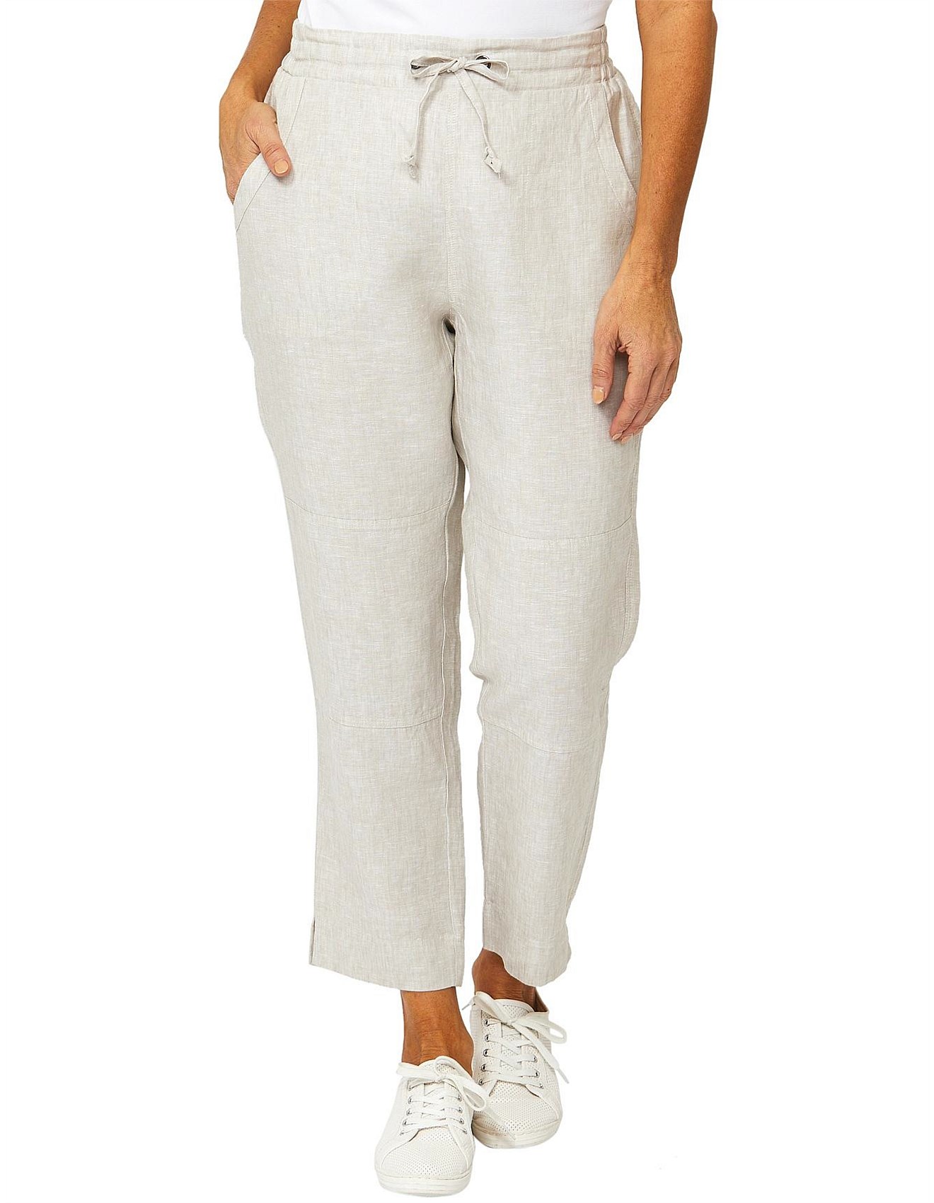 David jones linen pants Clearance