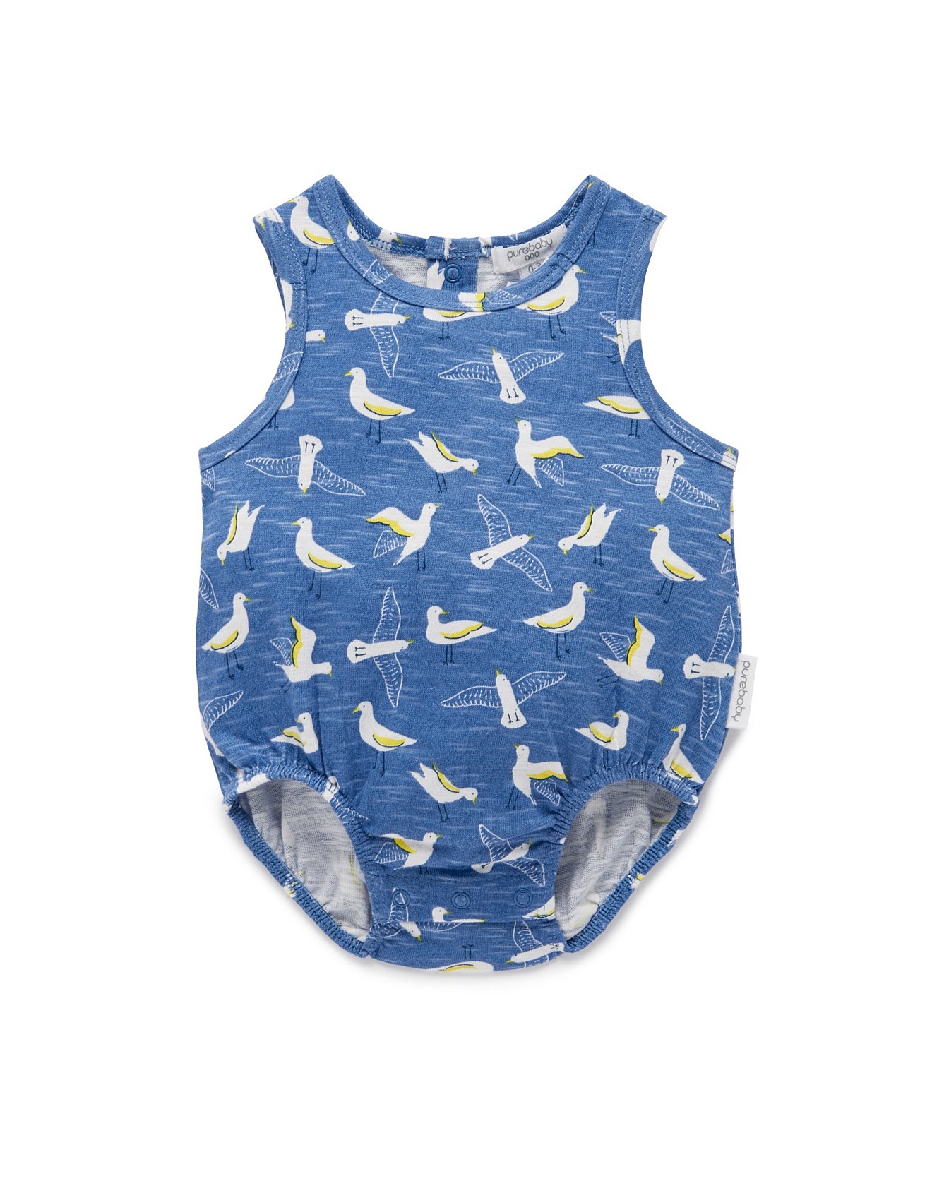 Purebaby Seagull Bodysuit David Jones