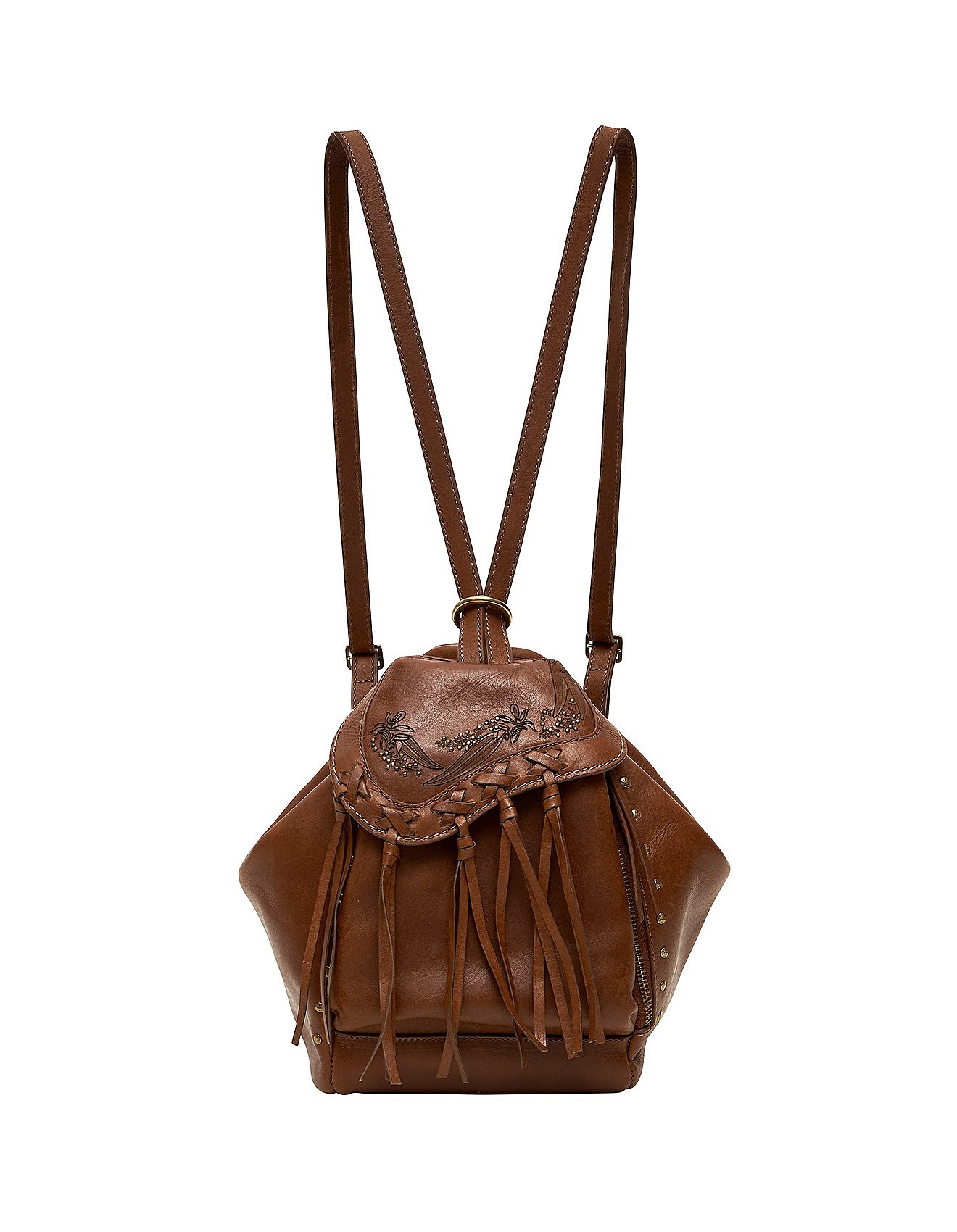 leather backpack david jones