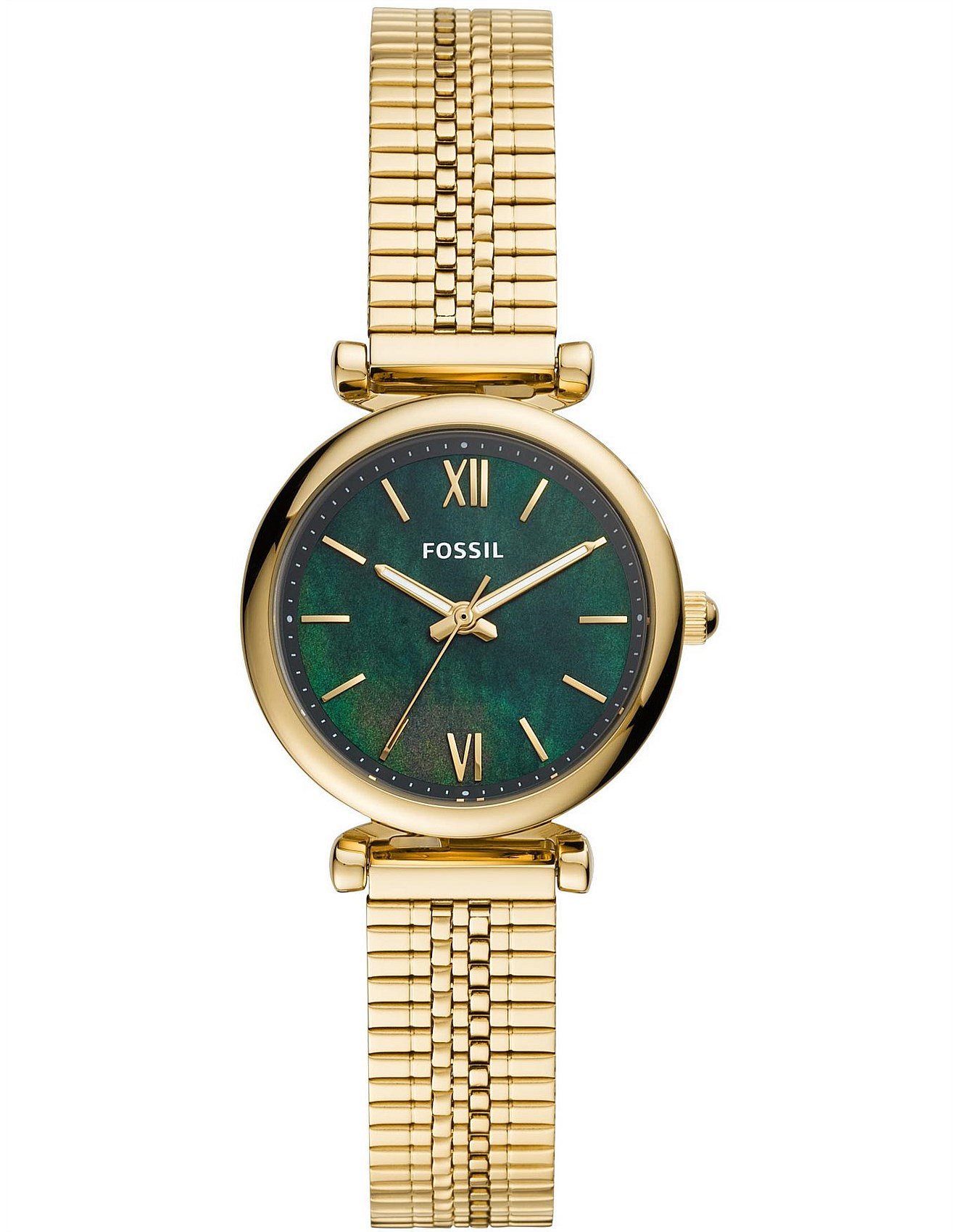 Fossil Carlie Mini Gold-tone Analogue Watch David Jones