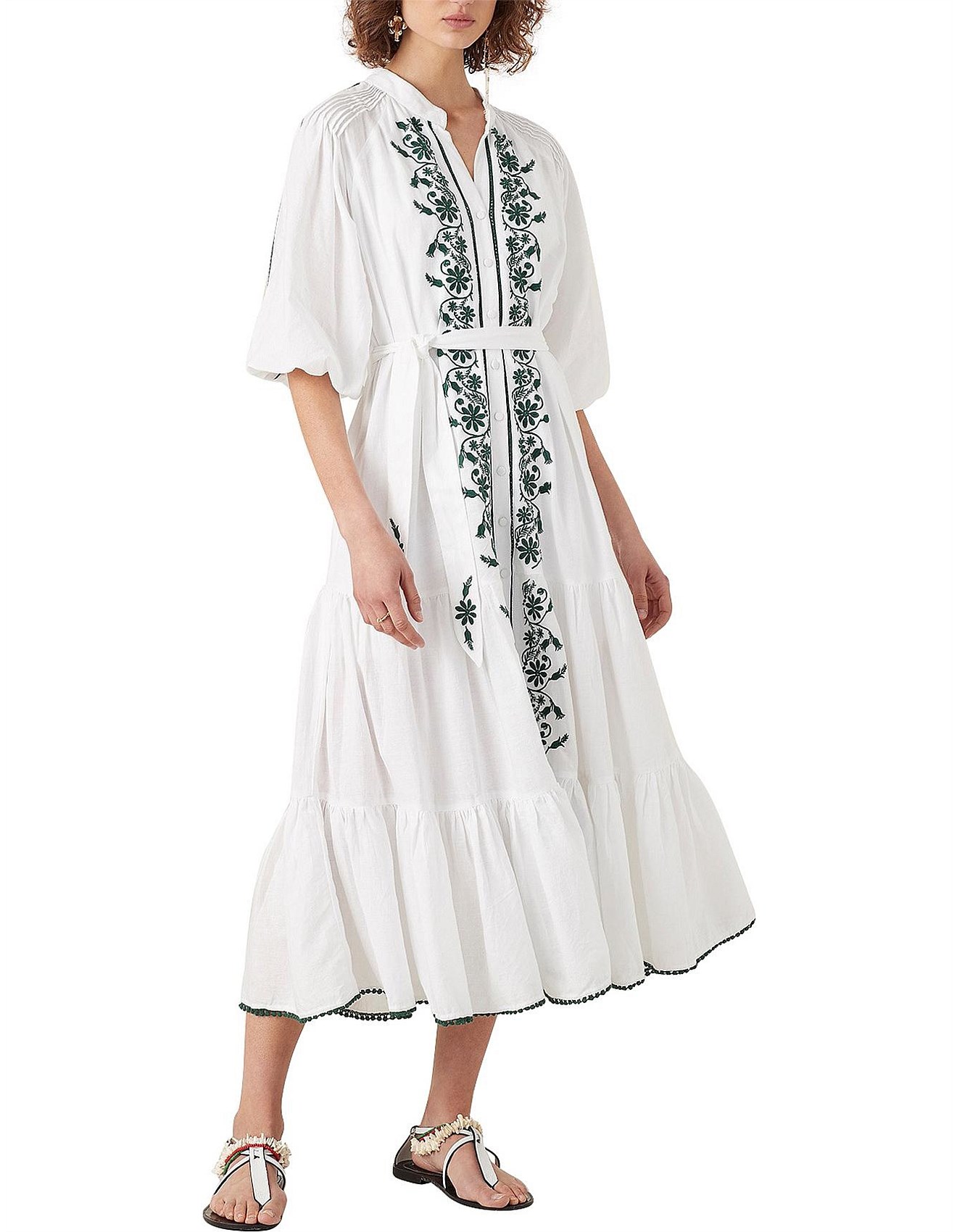linen maxi