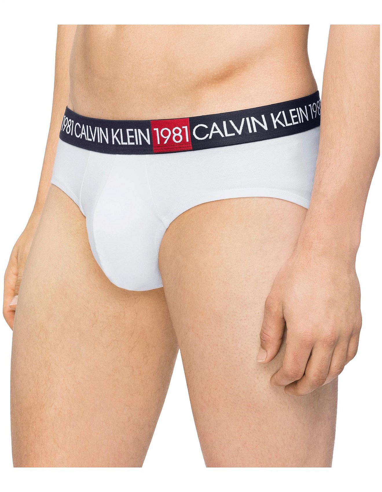 white calvin klein briefs