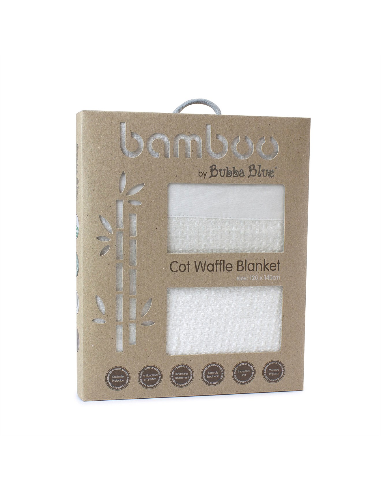 bubba blue cot waffle blanket