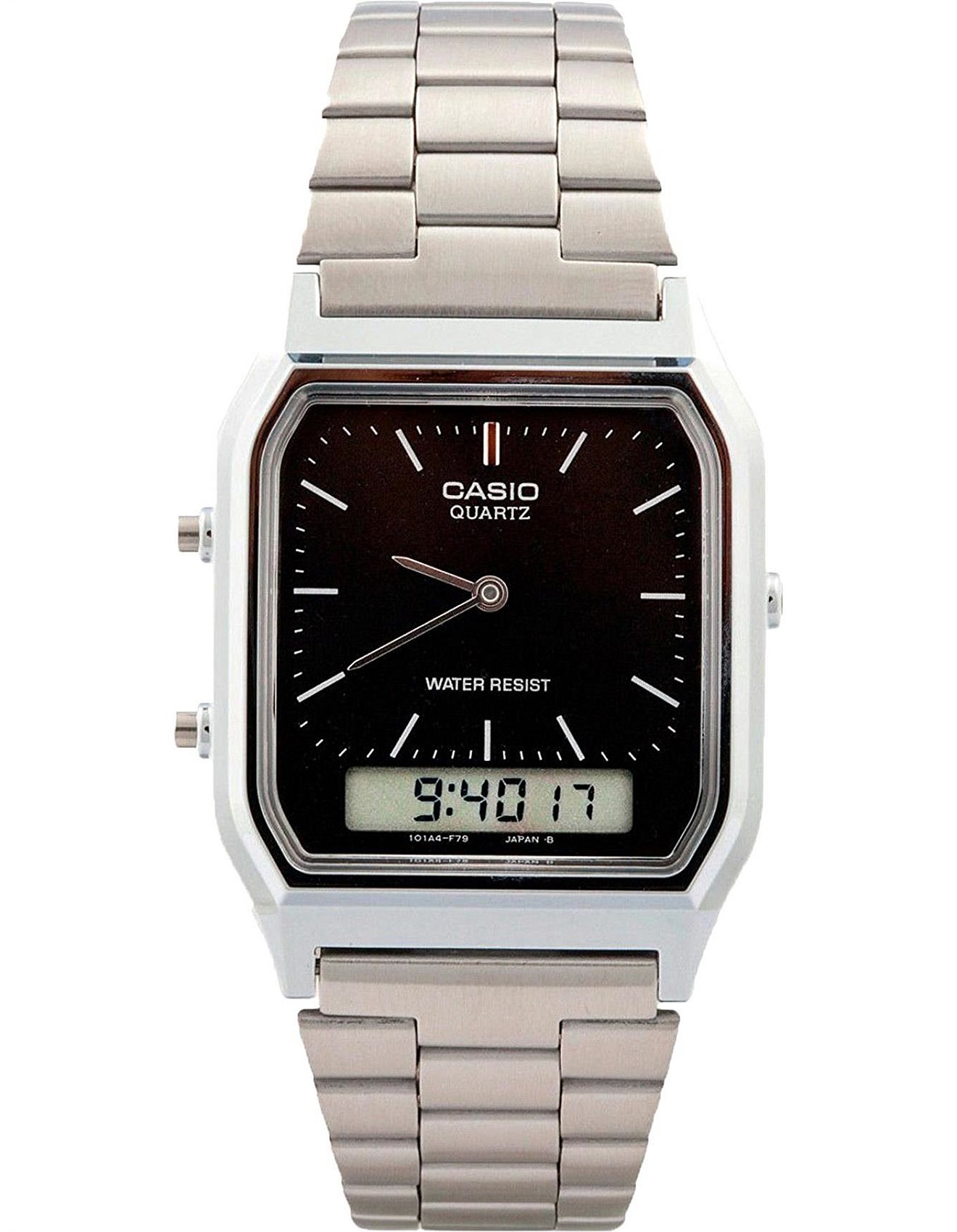 Casio Silver Duo AQ230A-1DS Watch