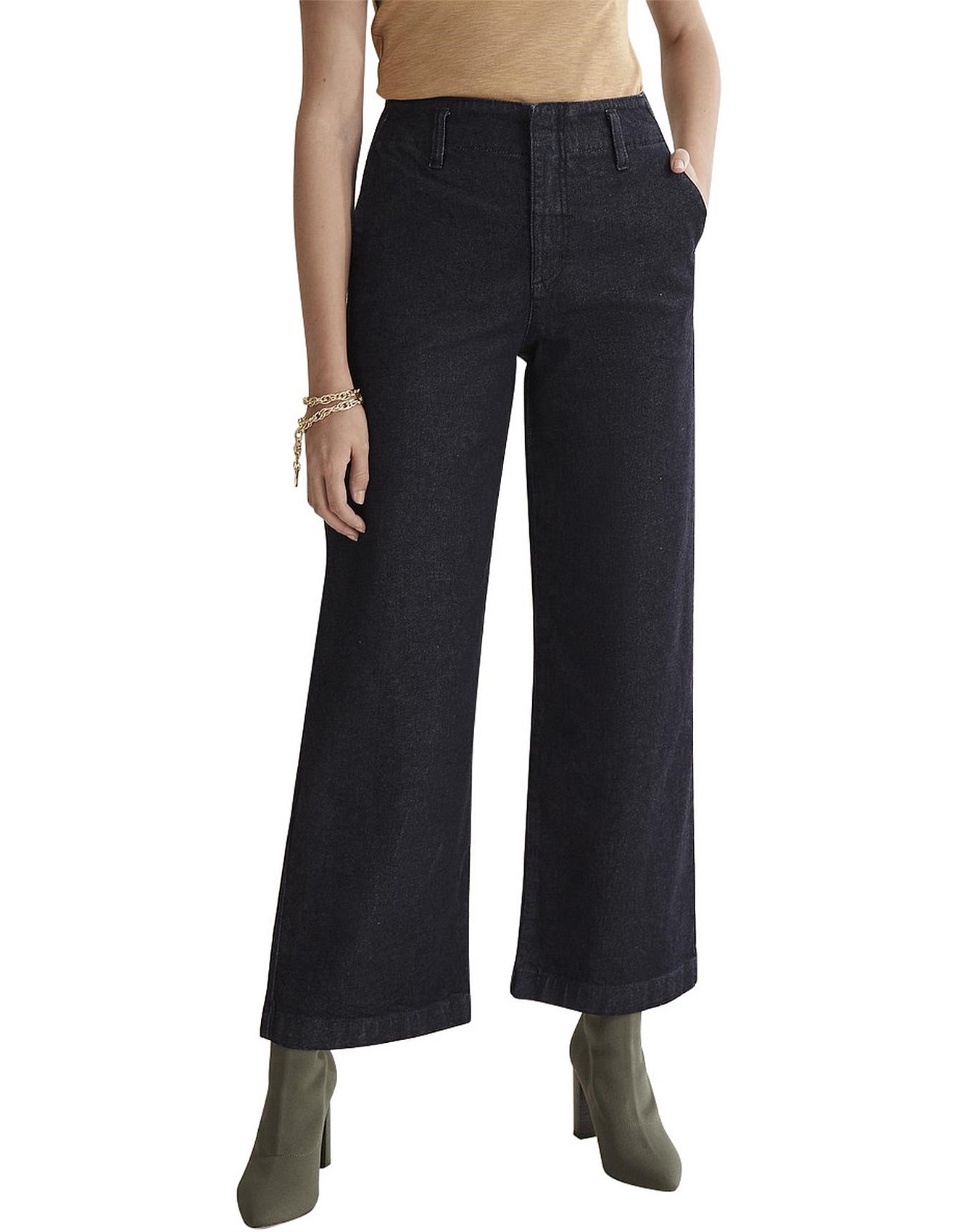 country road high wide jean