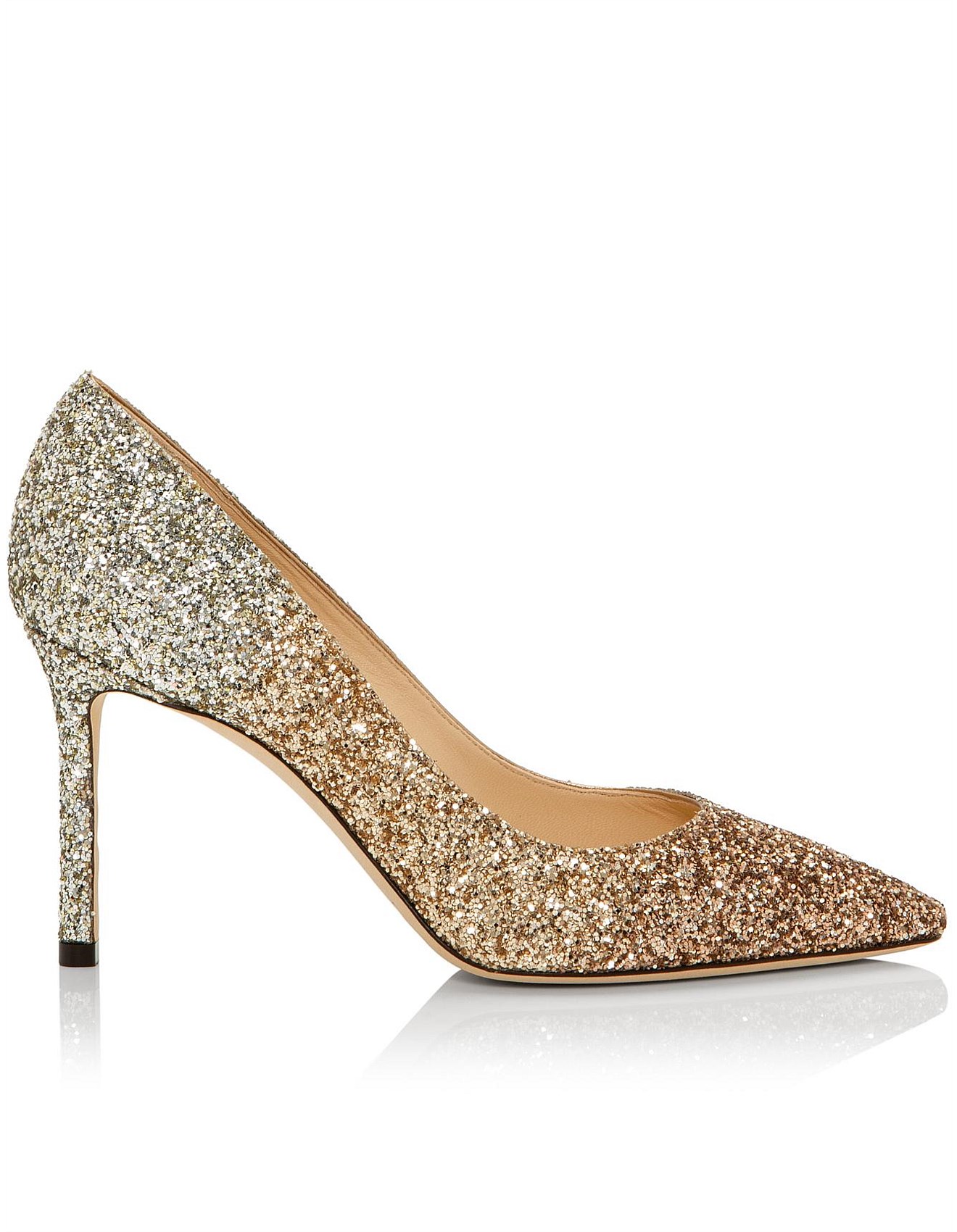 Coarse Glitter Fabric Jimmy Choo Romy Glitter Jimmy Choo Romy