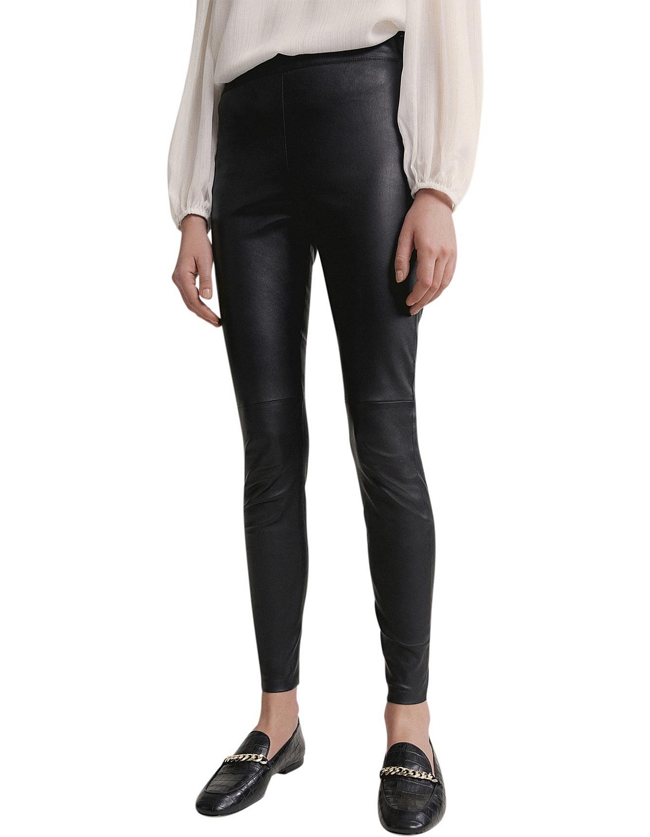 Witchery leather leggings Clearance
