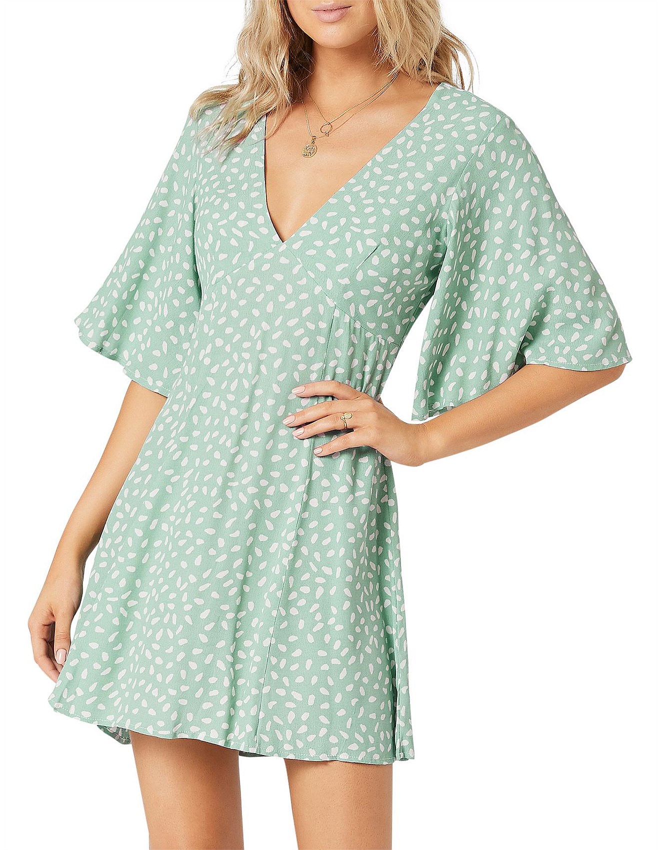 Minkpink Green Dress MinkPink Margaux Maxi Dress New Releases