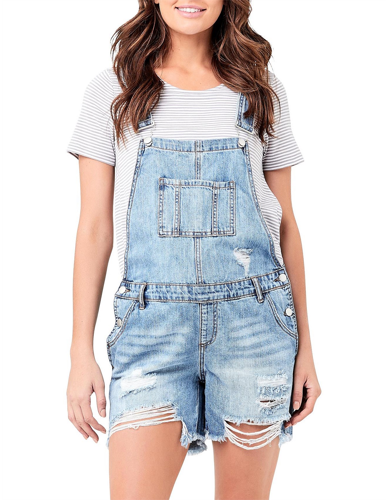 Denim Overall Women's Short Overalls Canada Ripe Maternity