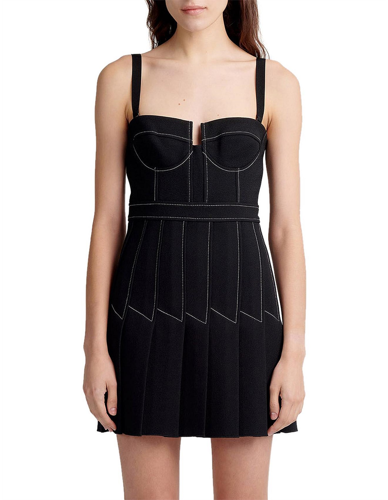 Dion Lee Column Pleat Mini Dress David Jones