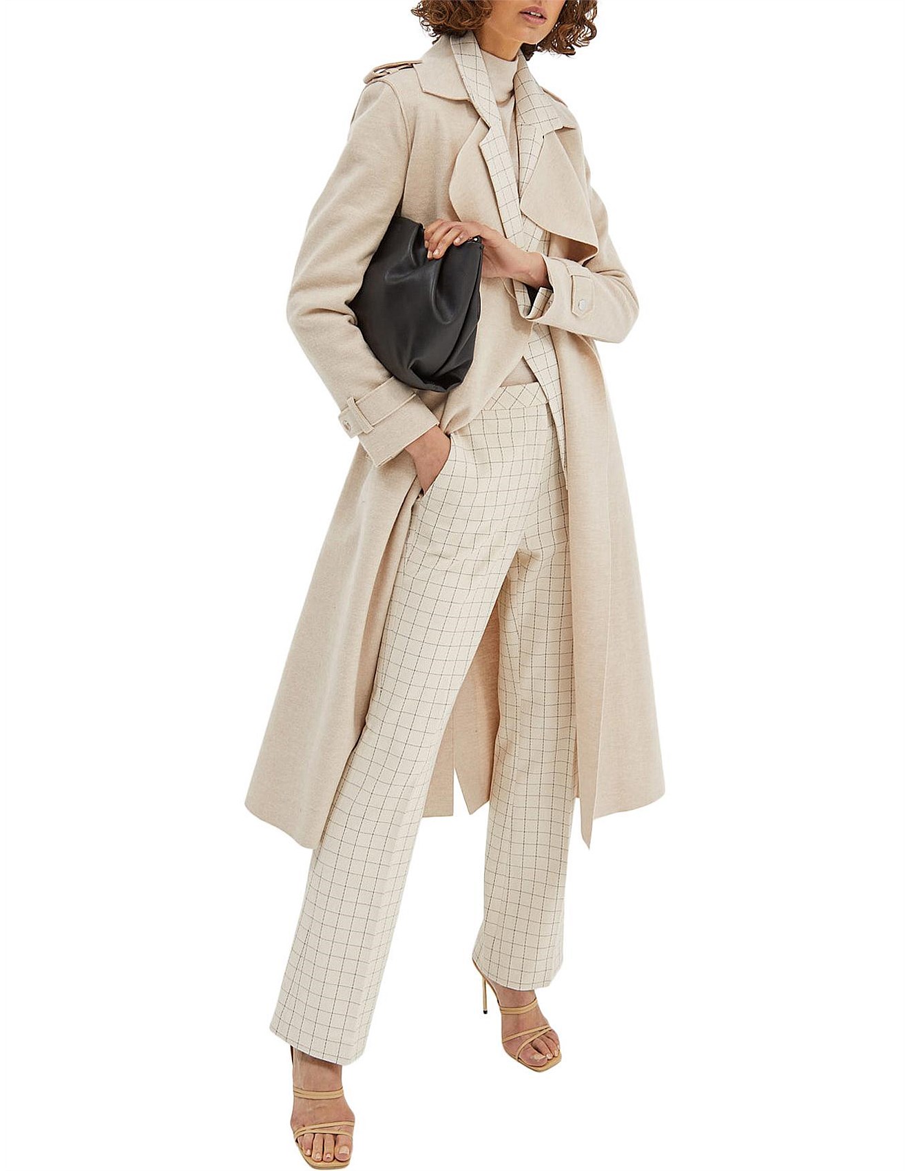 Longline Coat Saba Trench Coat BNWT SABA Karla 100% Pure Wool