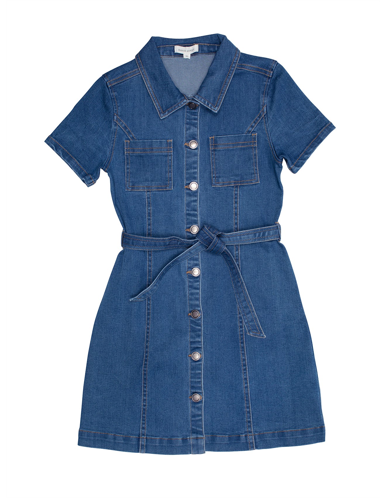 david jones denim dress