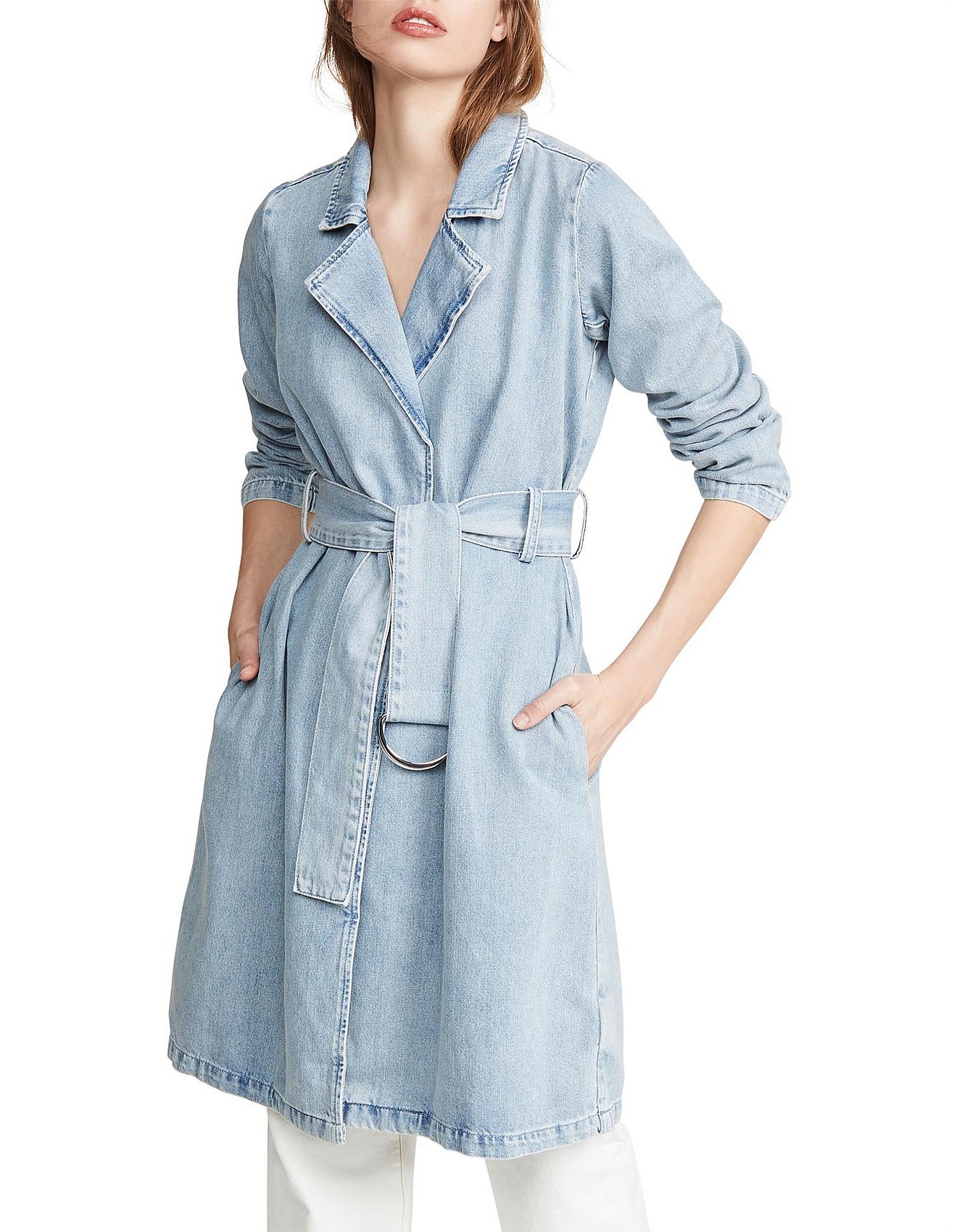 Good American Denim Trench David Jones