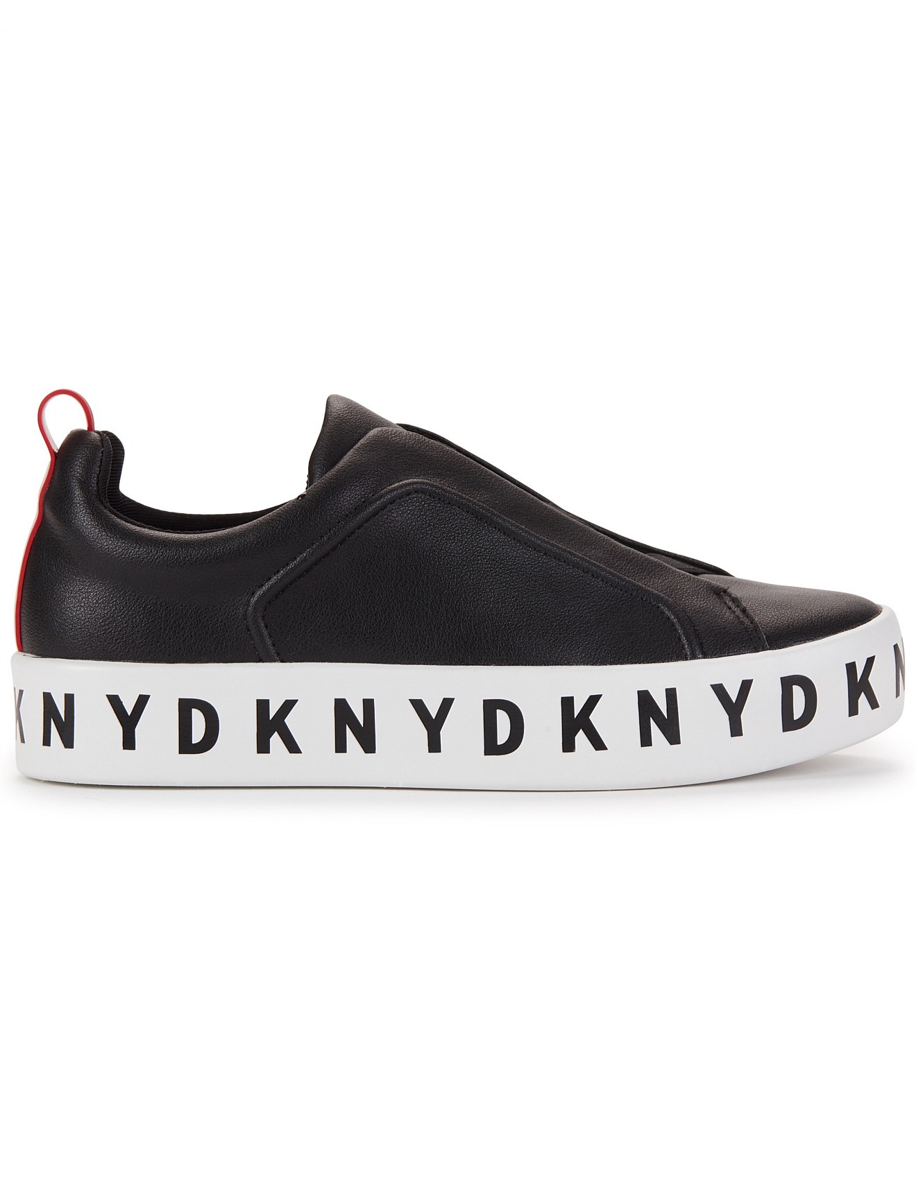 dkny mens slip on sneakers
