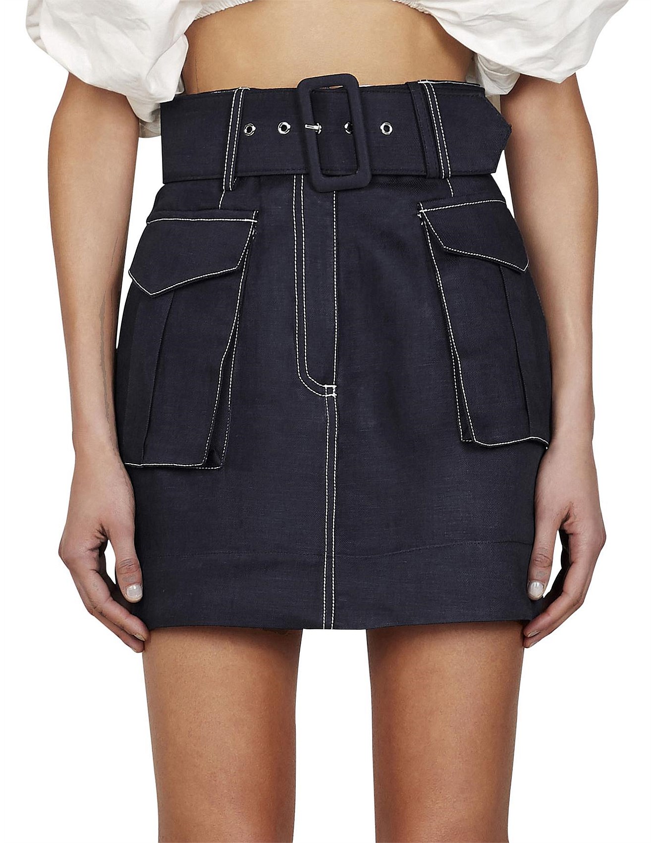 Shona Joy Ellington Utility Mini Skirt David Jones
