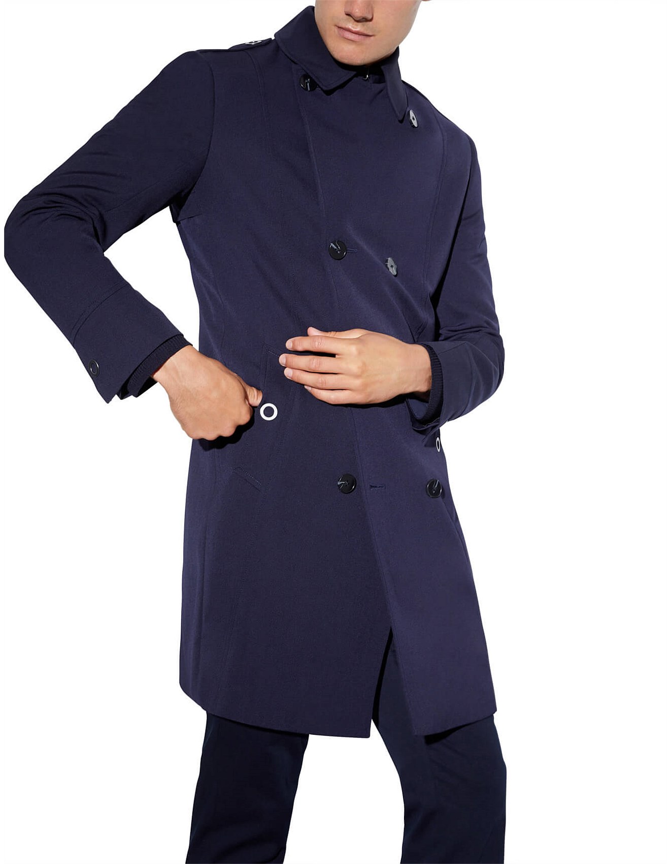david jones wool coat