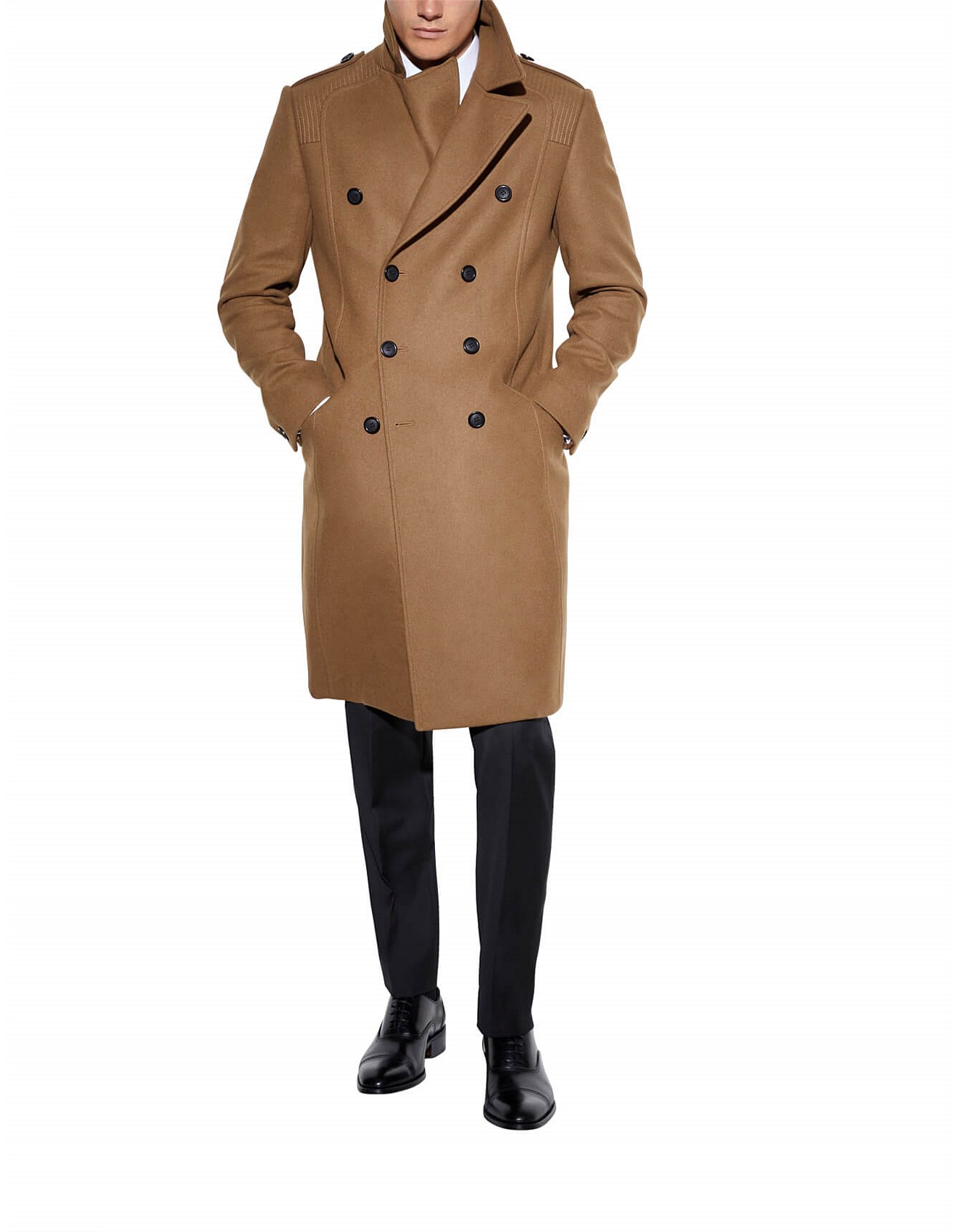 david jones wool coat