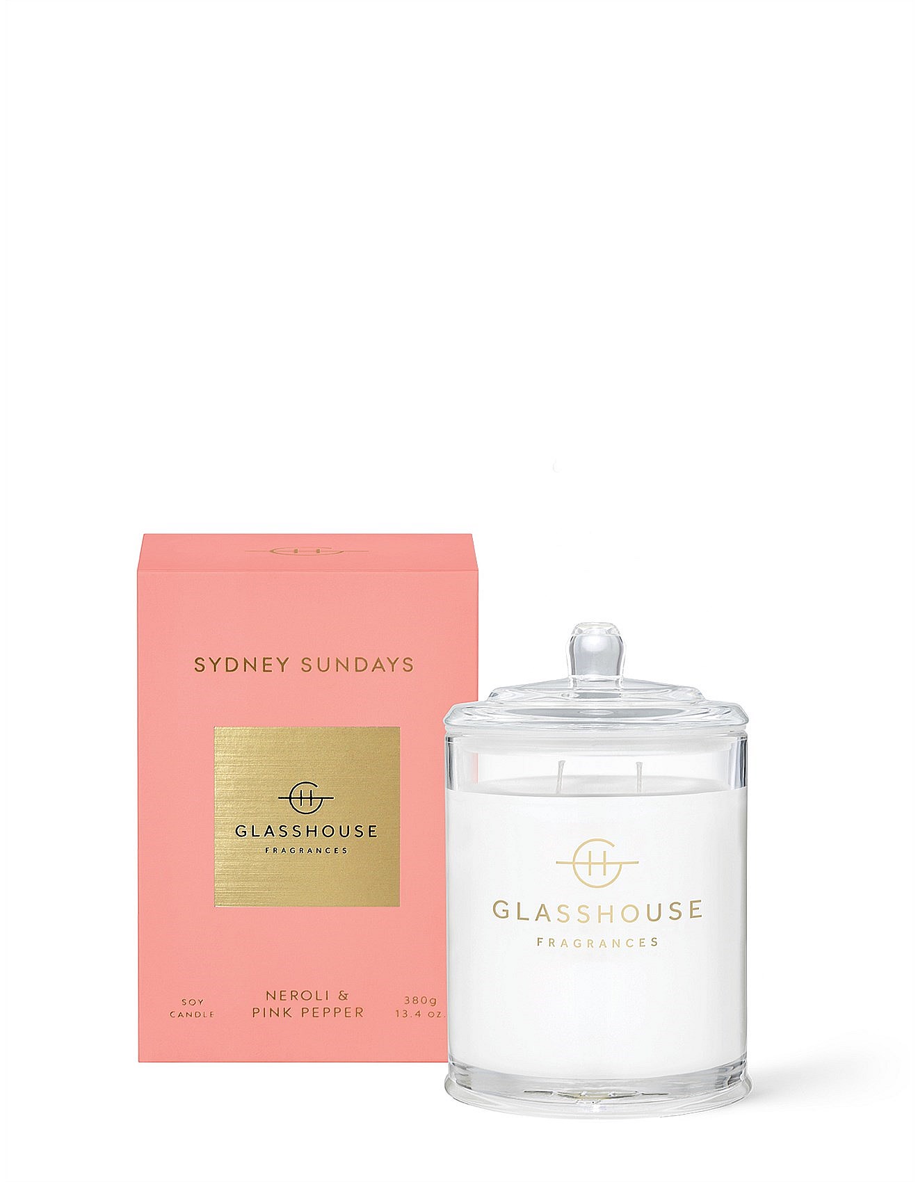 Glasshouse Fragrances Sydney Sundays Soy Candle 380g David Jones