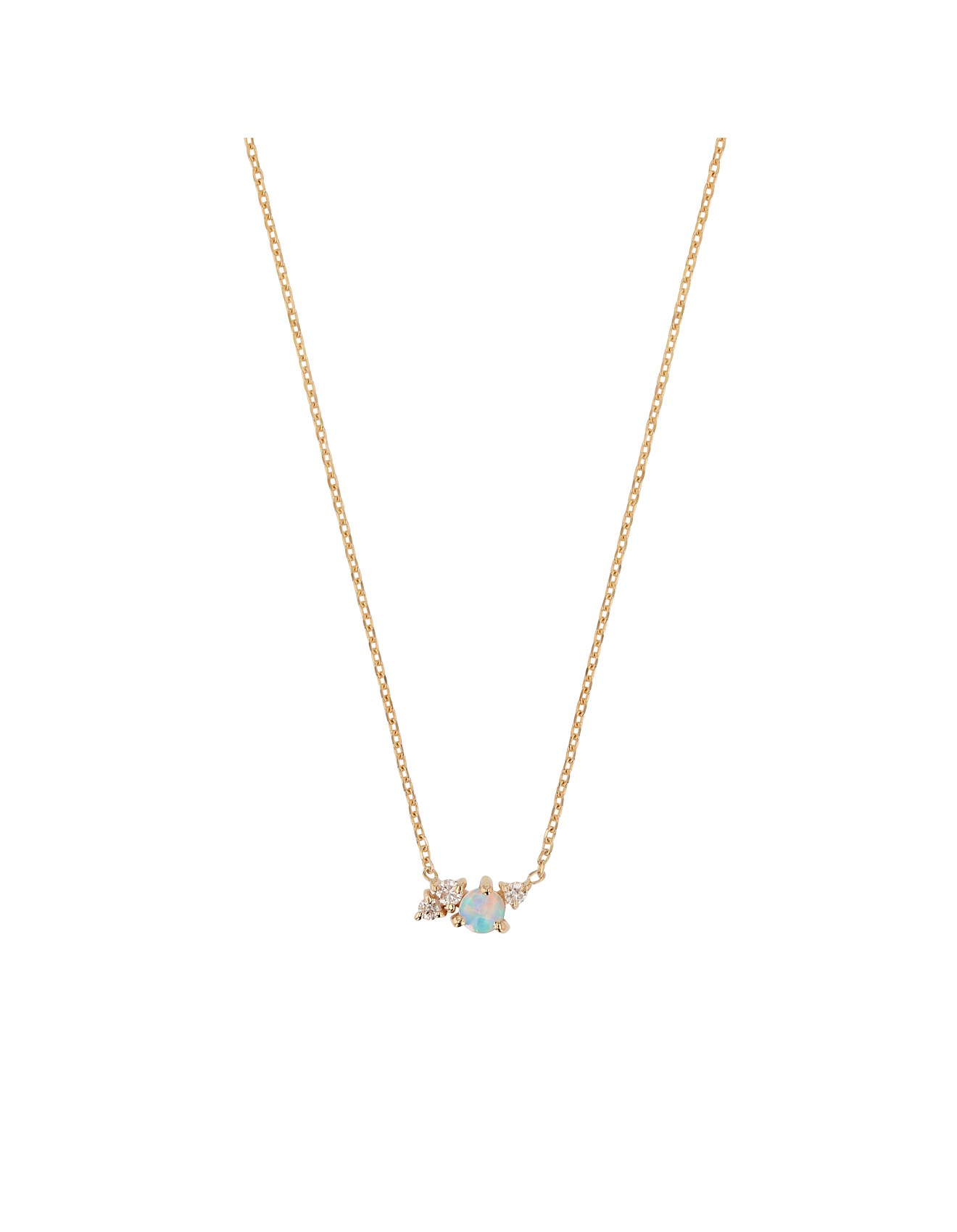 Diamond Necklace Sarah And Sebastian Opal Necklace Sarah Sebastian