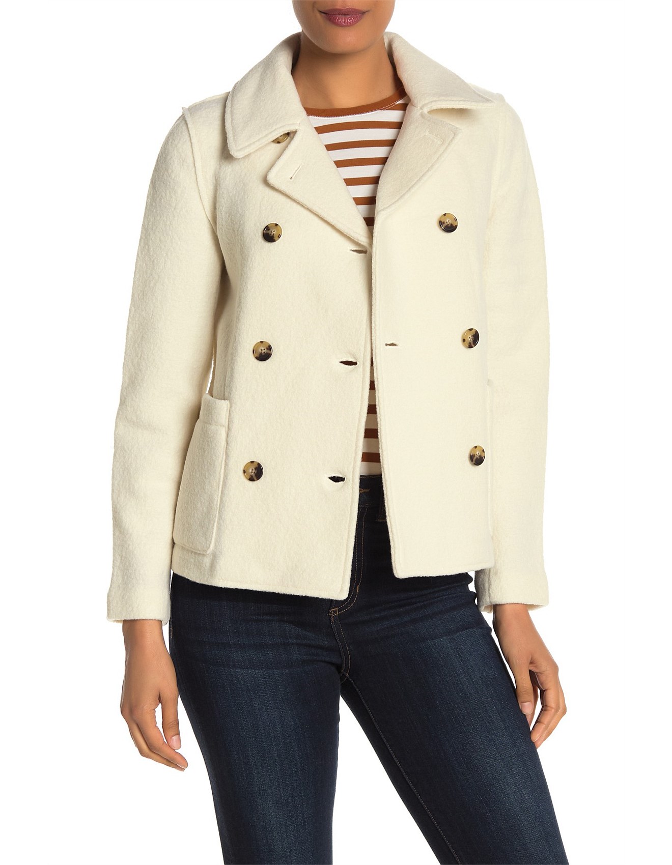 j crew peacoat