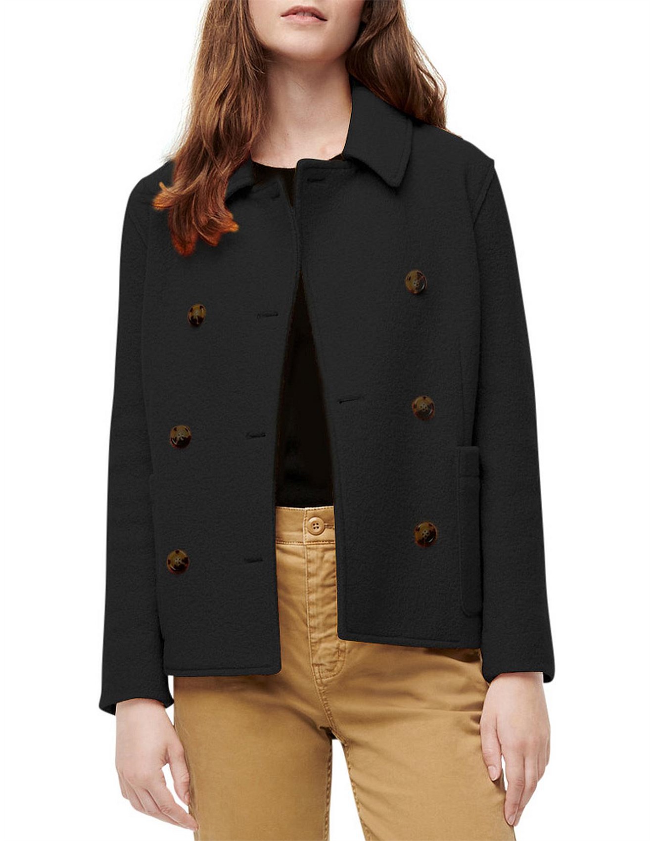 david jones peacoat