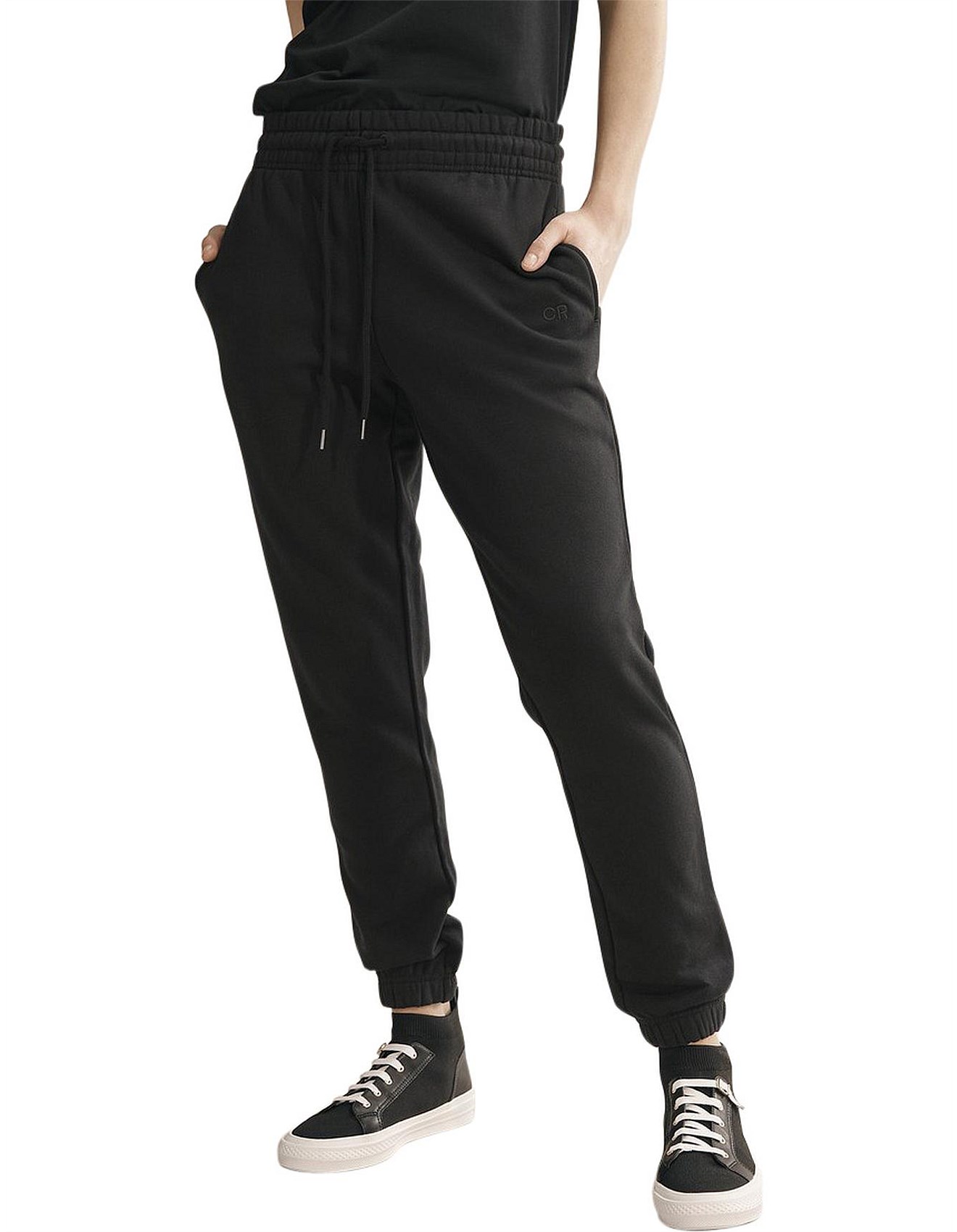 cuff track pants