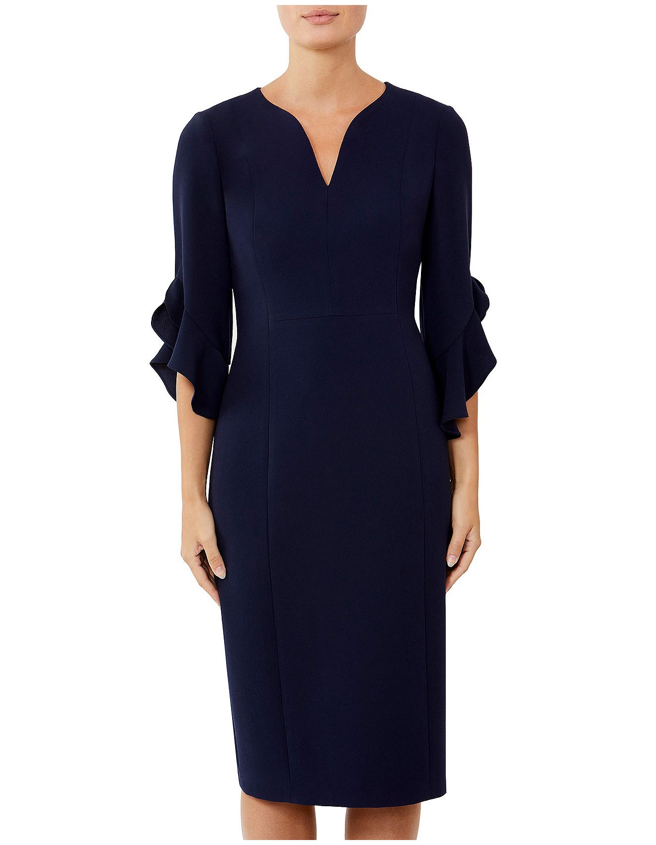 David jones navy dress Clearance