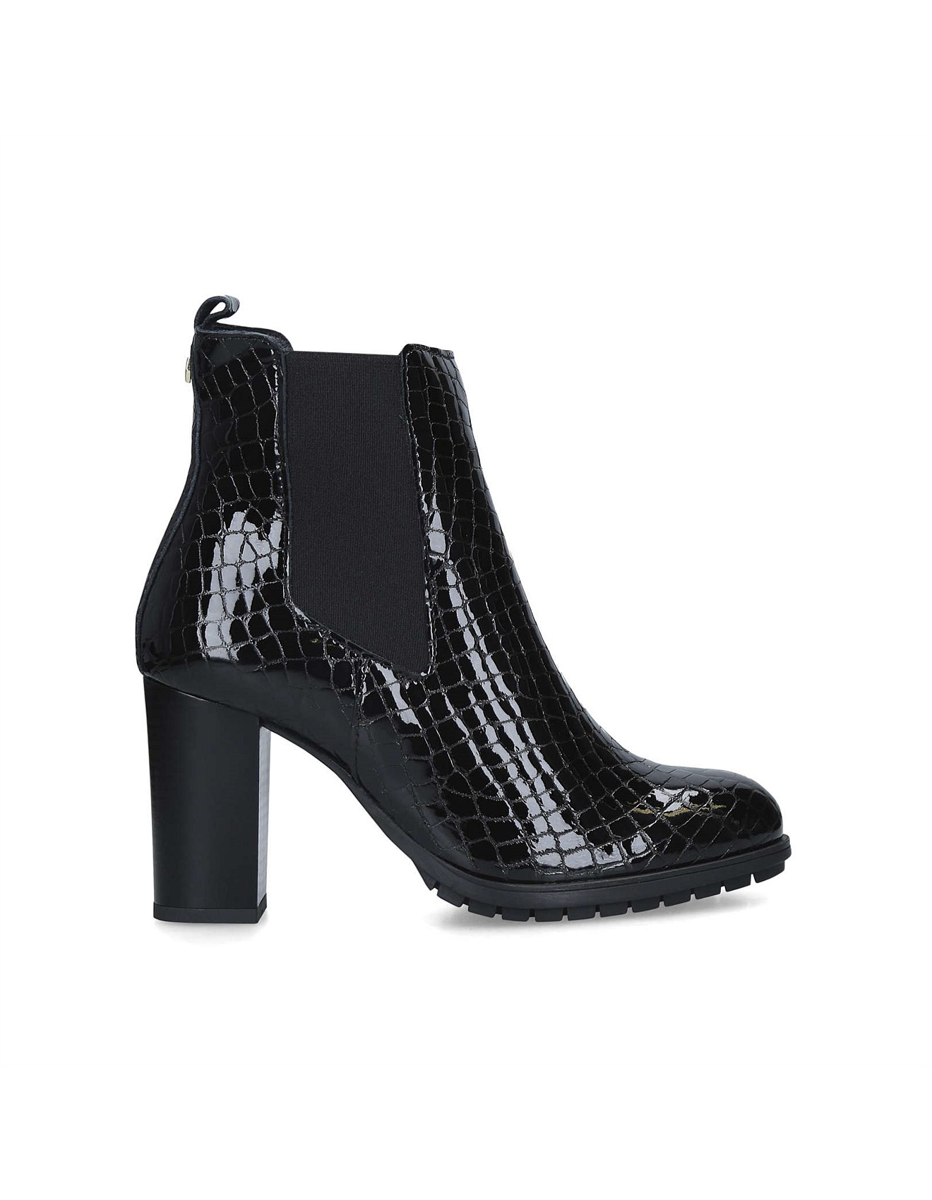 Carvela Kurt Geiger Patent Boots Carvela Kurt Geiger Royal Black