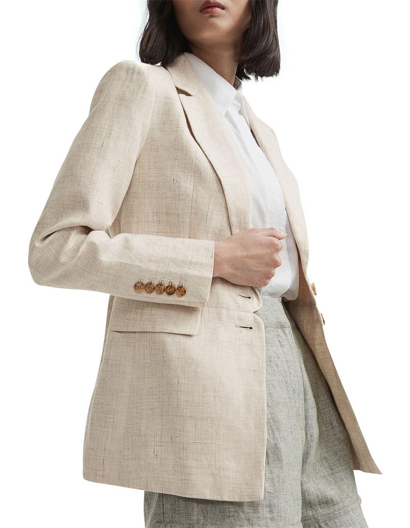 witchery boucle coat