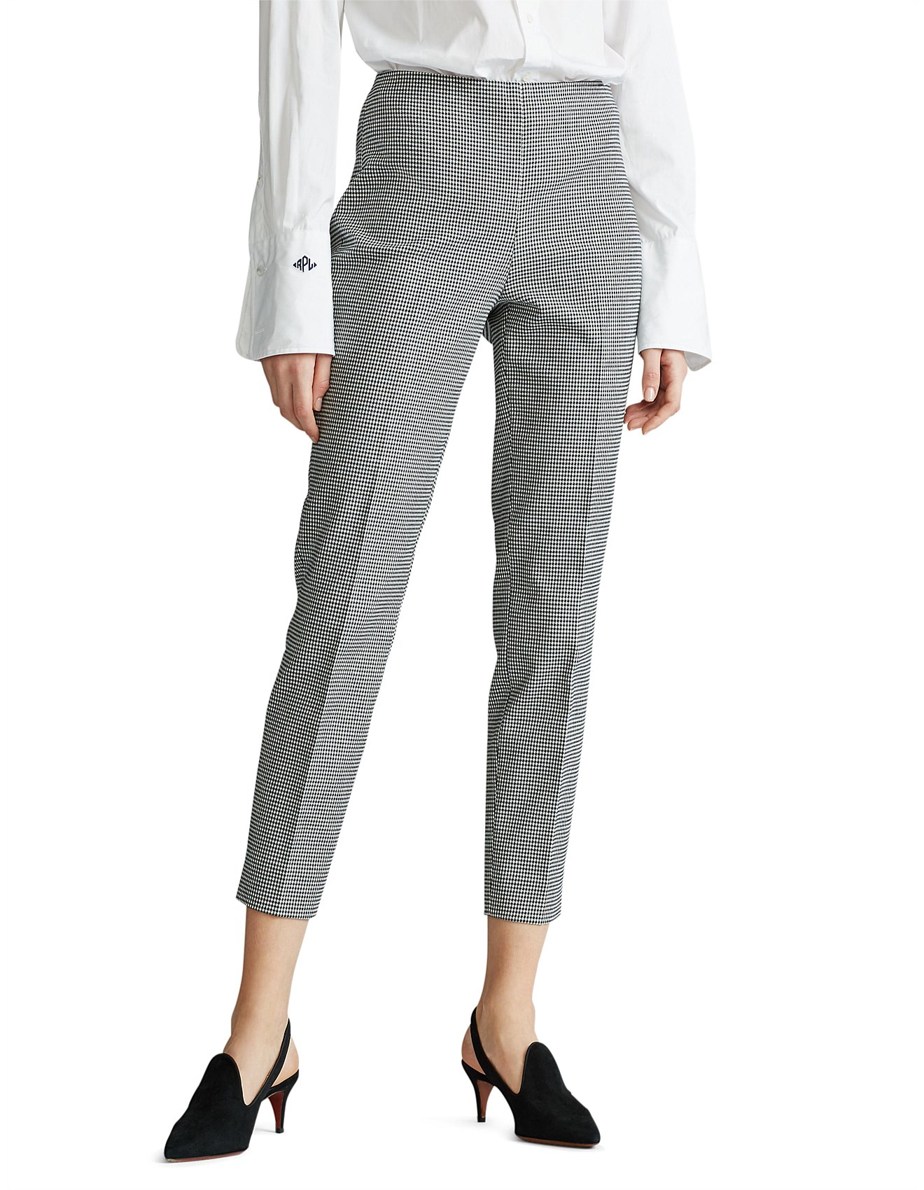 houndstooth skinny pants