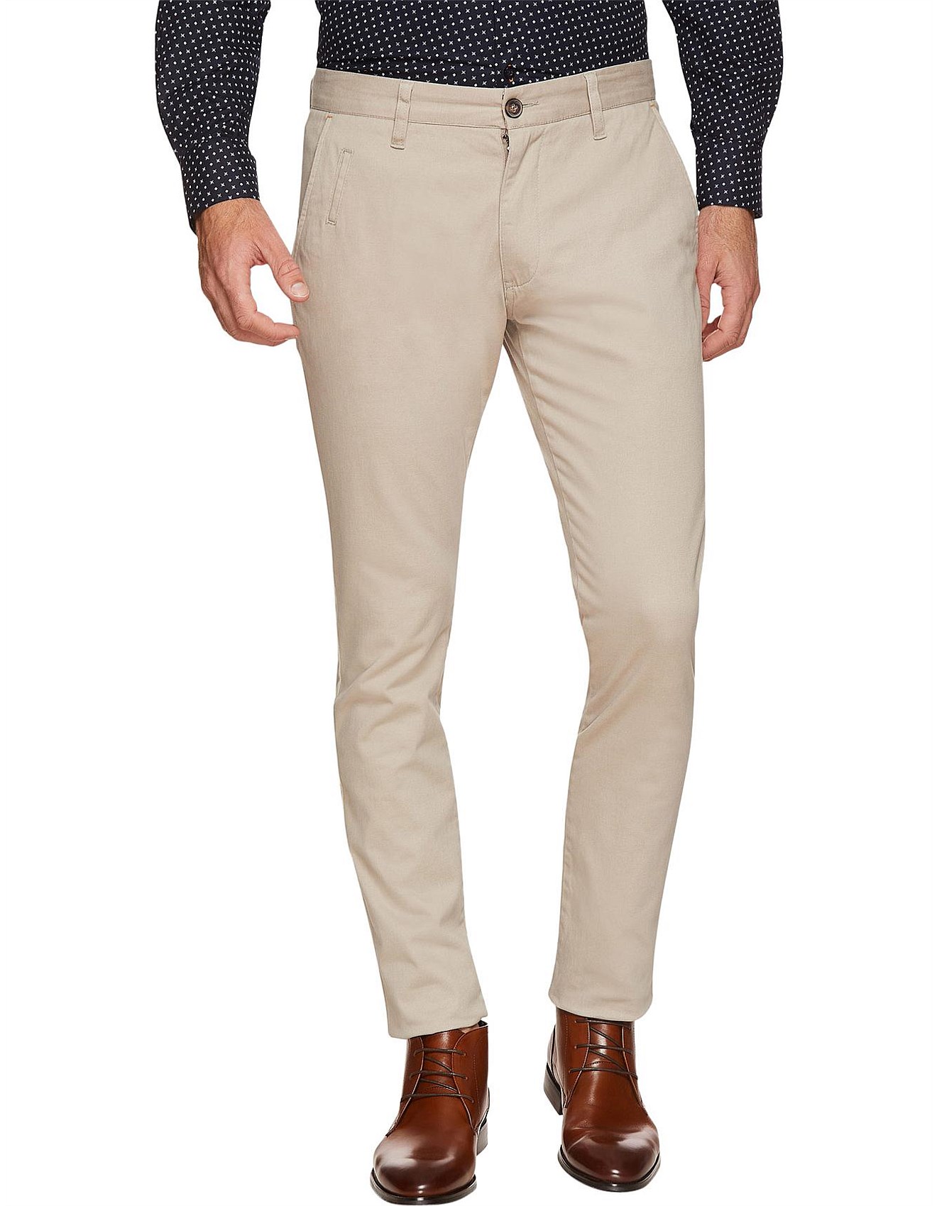 skinny stone chinos