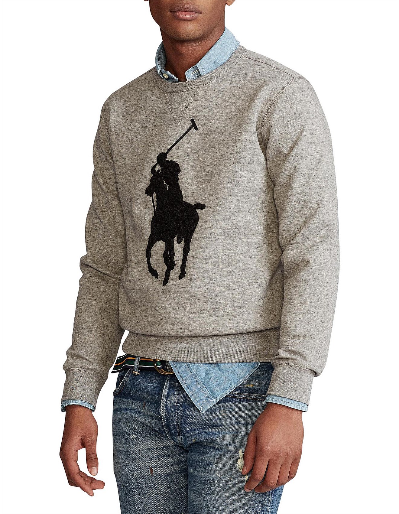 Pulli Ralph Lauren Damen Pullover Grau Ralph Lauren Damen Pullover